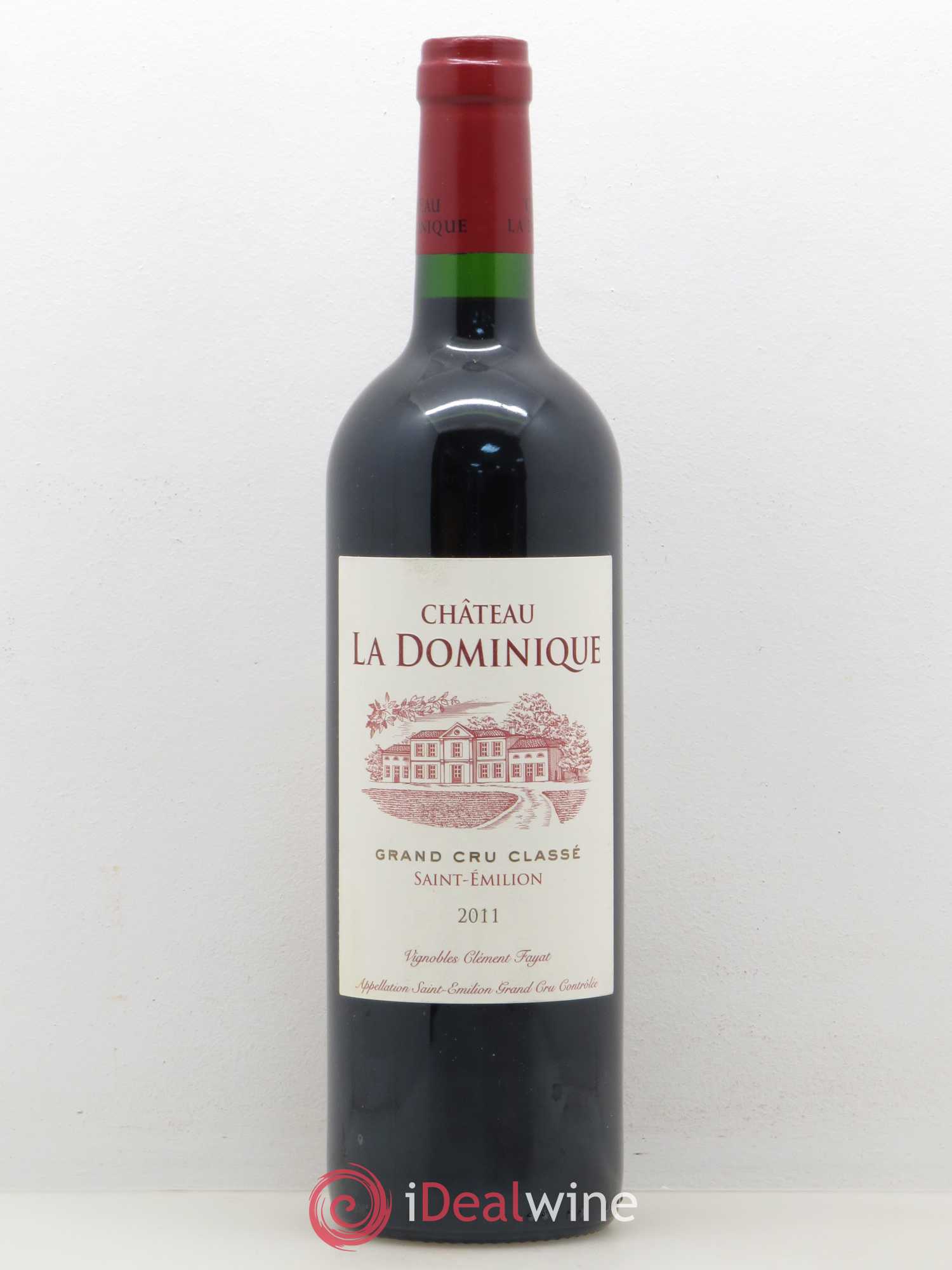 Château la Dominique Grand Cru Classé 2011 - Lot de 1 bouteille - 0