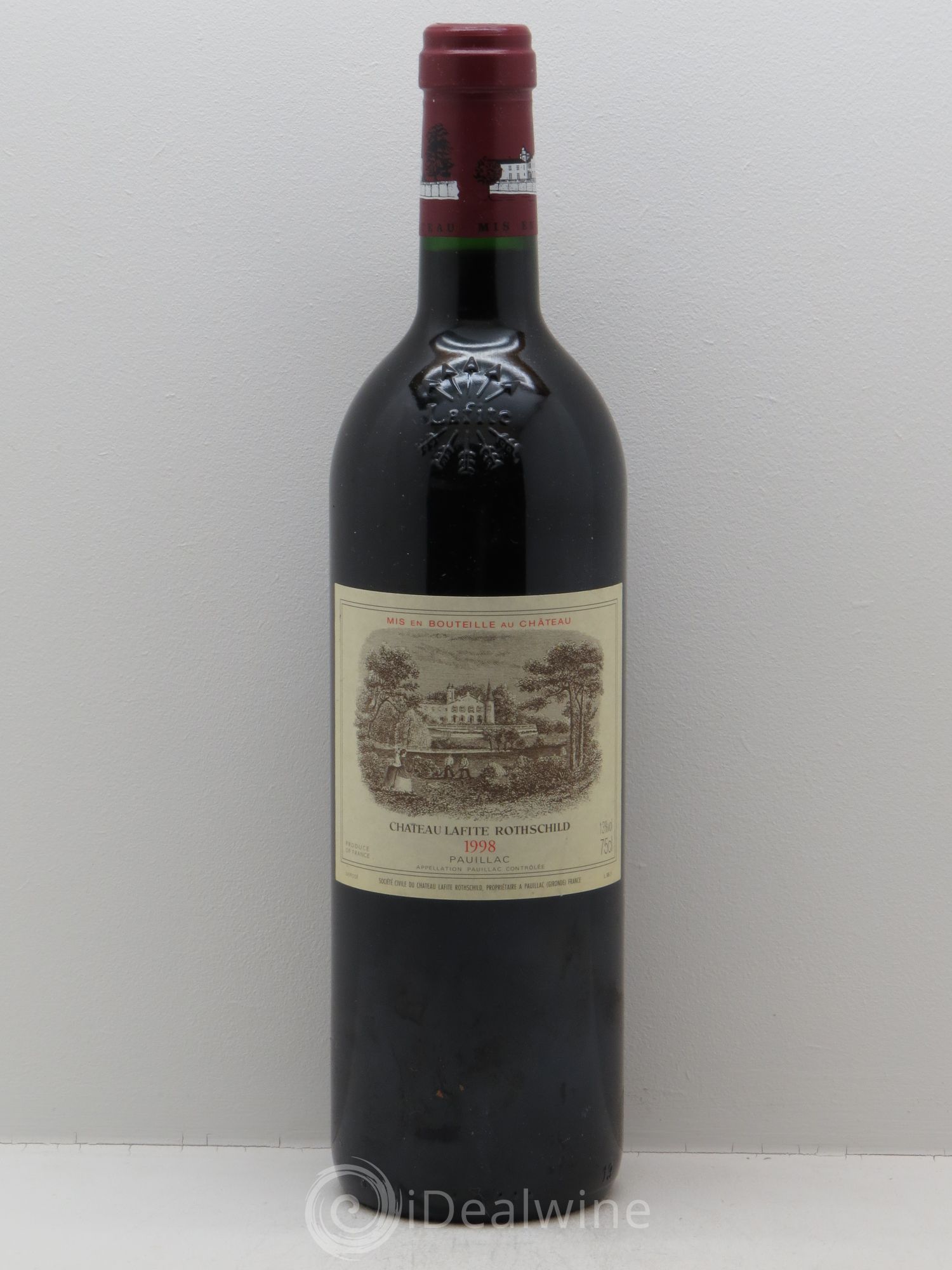 Château Lafite Rothschild 1er Grand Cru Classé 1998 - Lot de 1 bouteille - 0