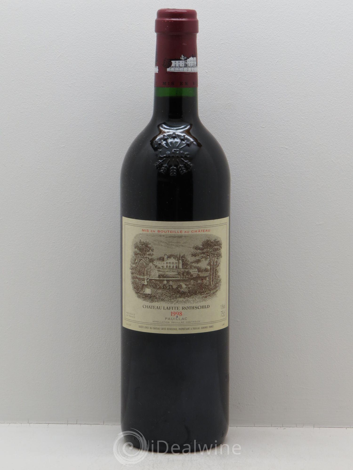 Château Lafite Rothschild 1er Grand Cru Classé 1998 - Lot de 1 bouteille - 0