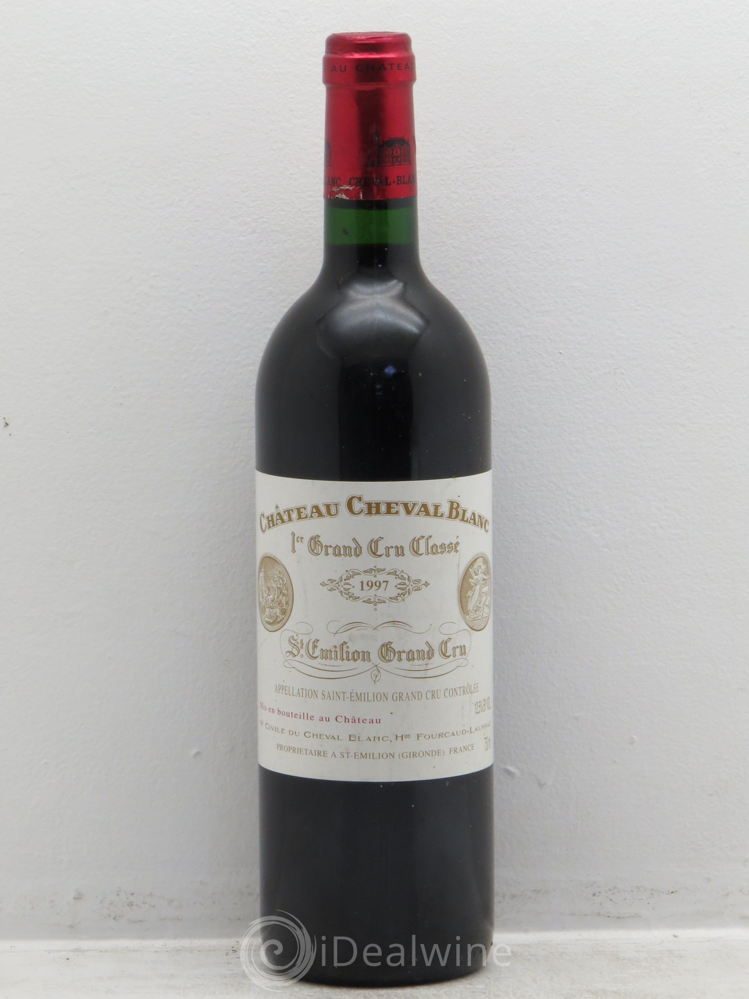 Château Cheval Blanc 1er Grand Cru Classé A 1997 - Lot de 1 bouteille - 0