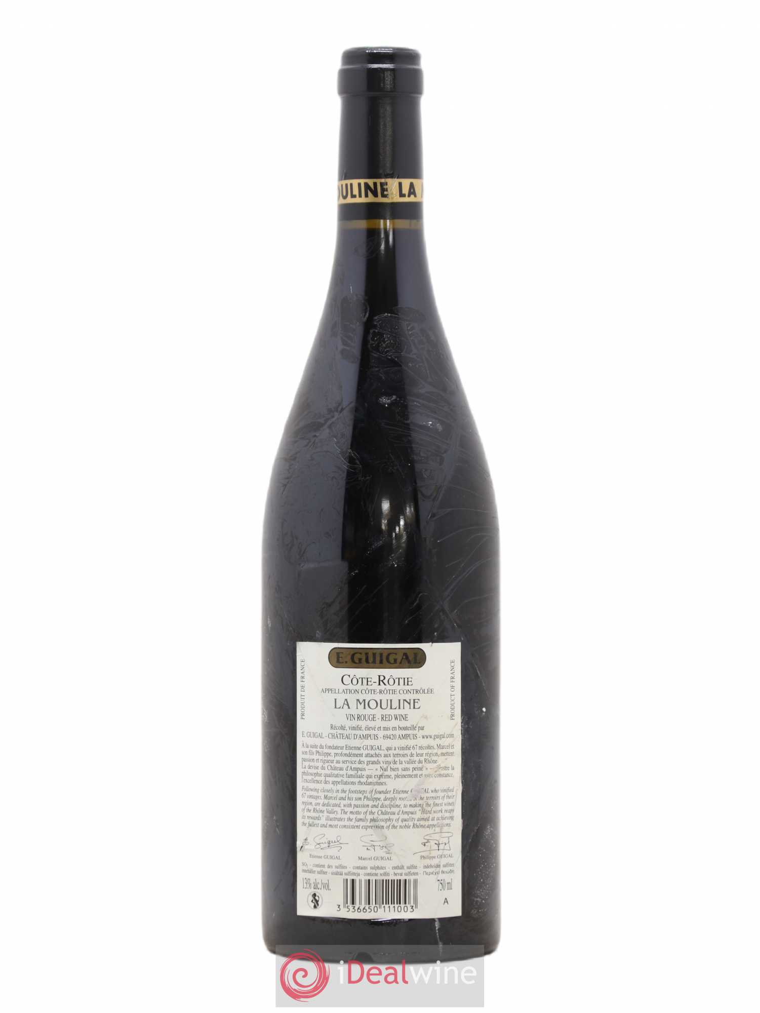 Côte-Rôtie La Mouline Guigal 2009 - Lot de 1 bouteille - 1