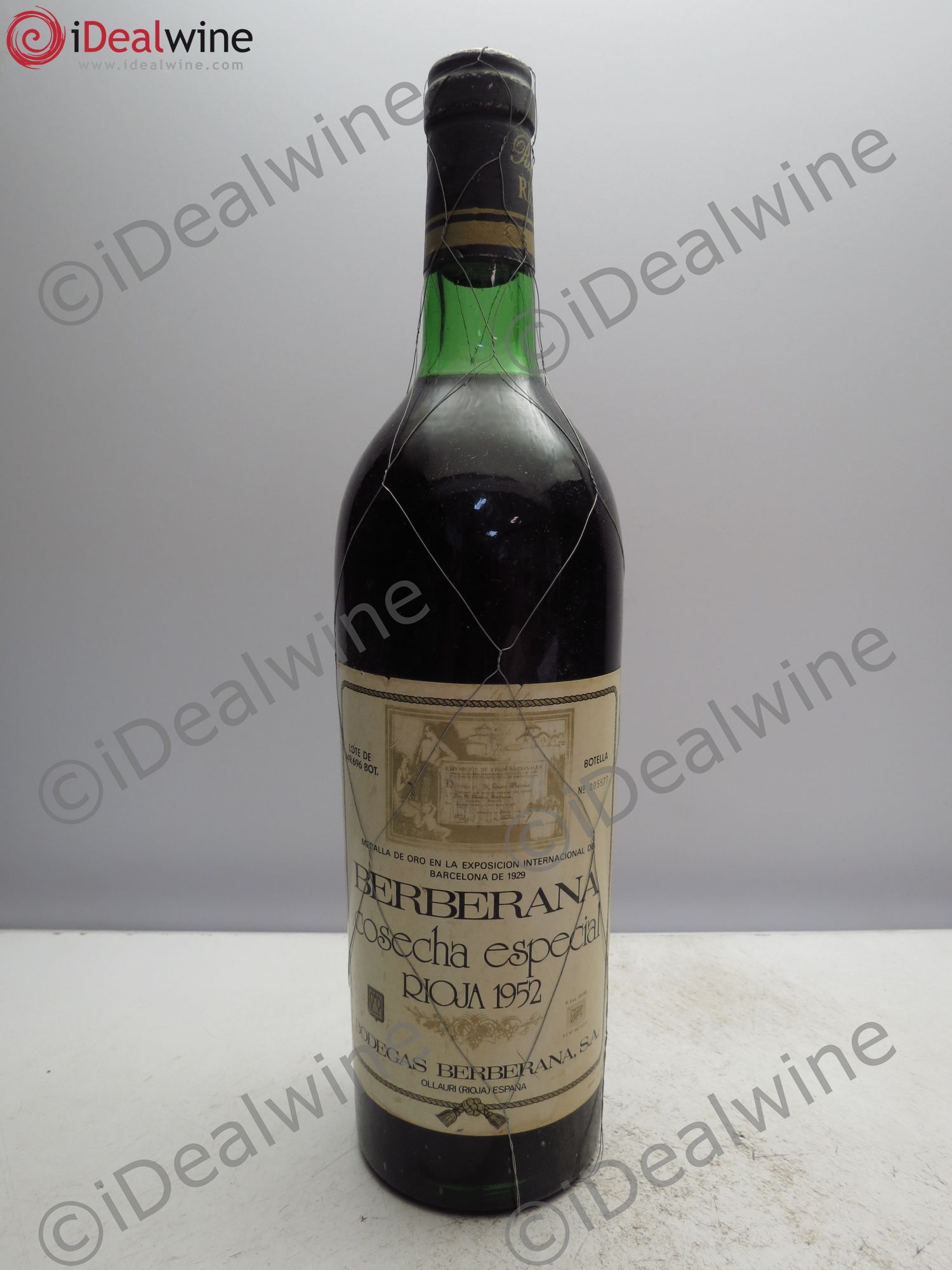 Rioja DOCA Berberana Cosecha Especial 1952 - Lot de 1 bouteille - 0