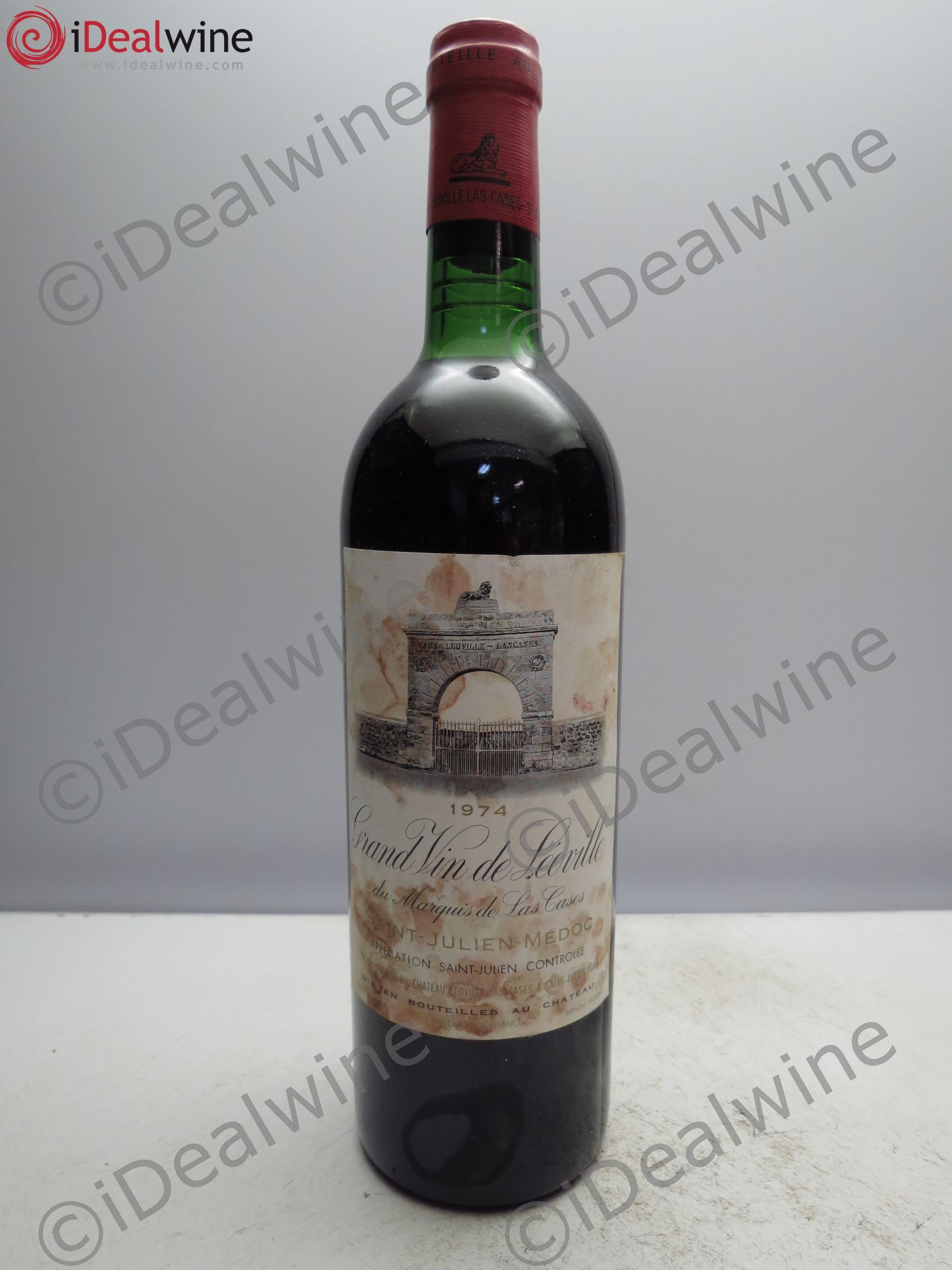 Château Léoville Las Cases 2ème Grand Cru Classé 1974 - Lot de 1 bouteille - 0