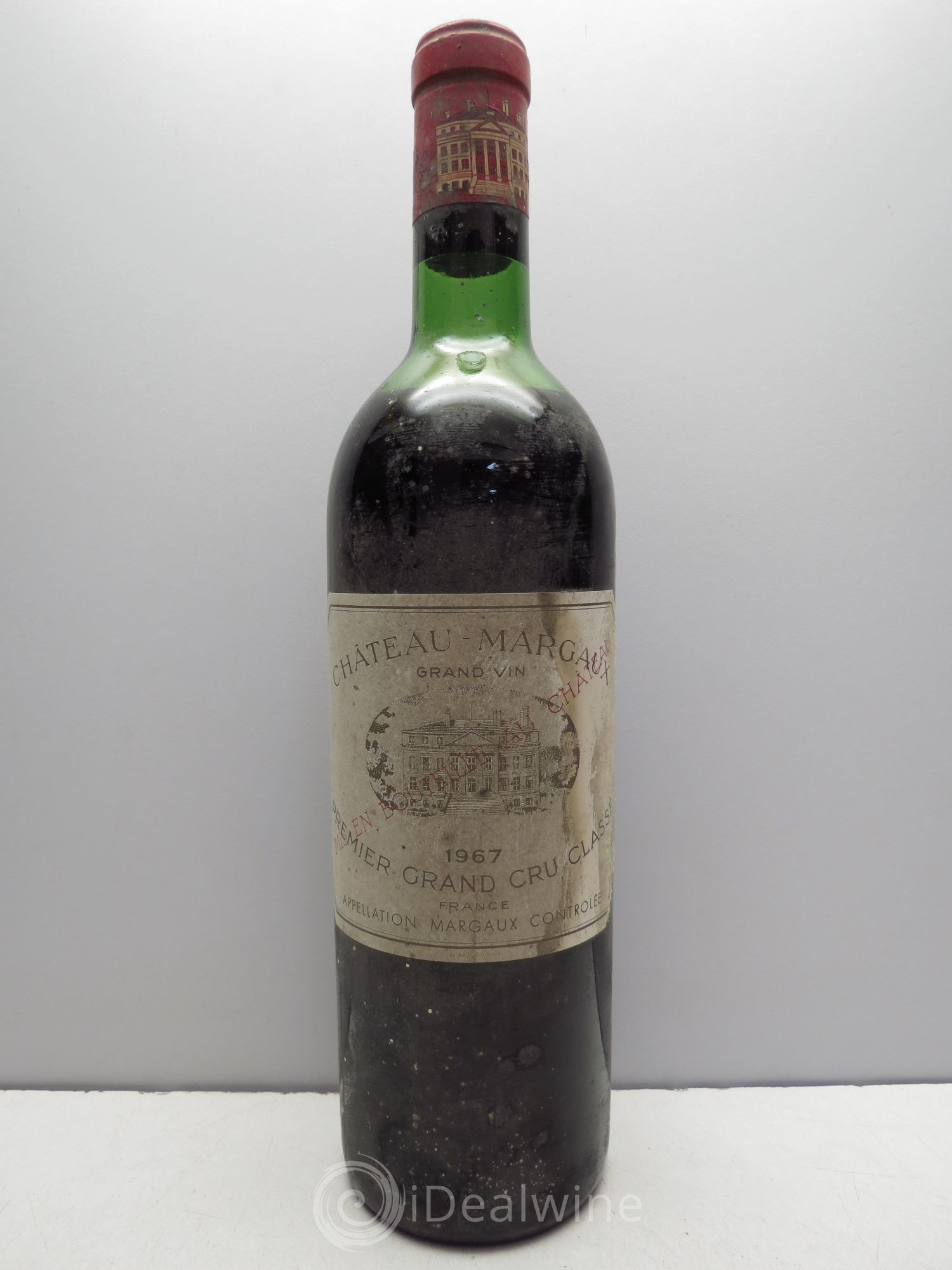 Château Margaux 1er Grand Cru Classé 1967 - Lot de 1 bouteille - 0