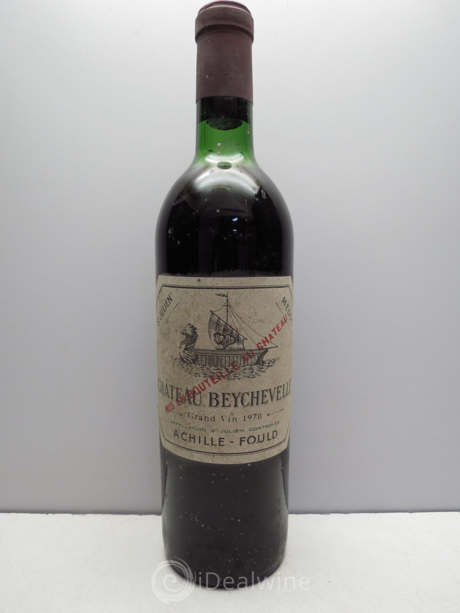 Château Beychevelle 4ème Grand Cru Classé 1970 - Lot de 1 bouteille - 0