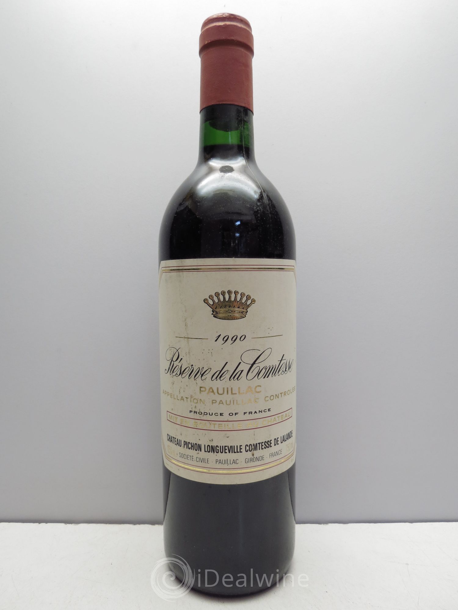 Réserve de la Comtesse Second Vin 1990 - Lot de 1 bouteille - 0