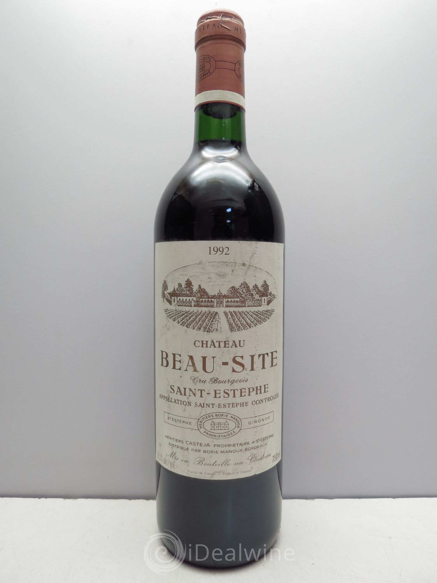 Château Beau Site Cru Bourgeois 1992 - Lot de 1 bouteille - 0