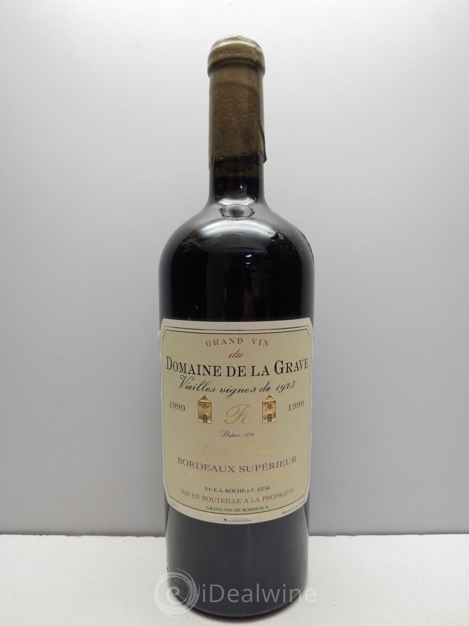 Bordeaux Domaine de la Grave 1999 - Posten von 1 Flasche - 0