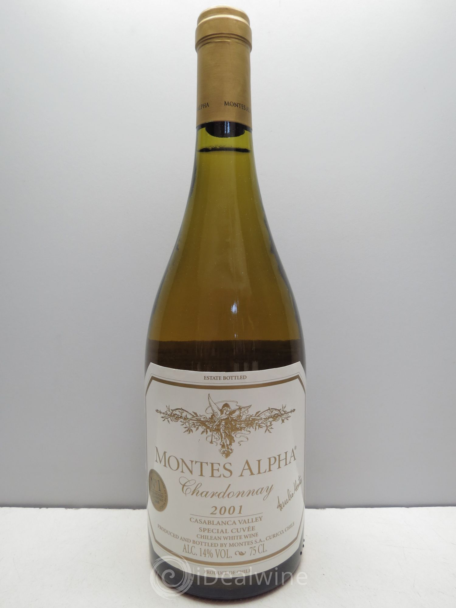 Chili Montes Alpha Chardonnay (sans prix de réserve) 2001 - Posten von 6 Flaschen - 0