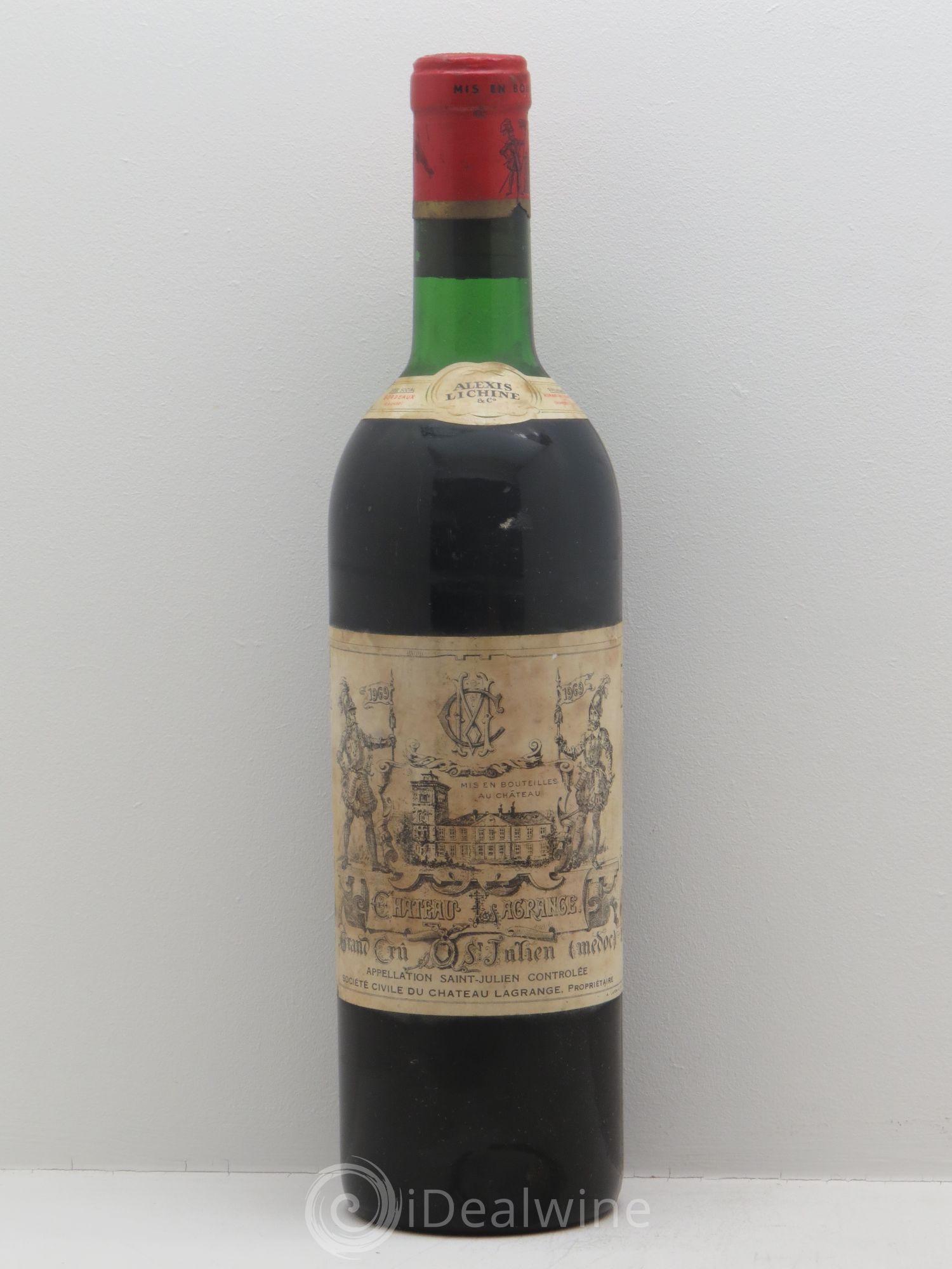 Château Lagrange 3ème Grand Cru Classé Alexis Lichine 1969 - Lot de 1 bouteille - 0