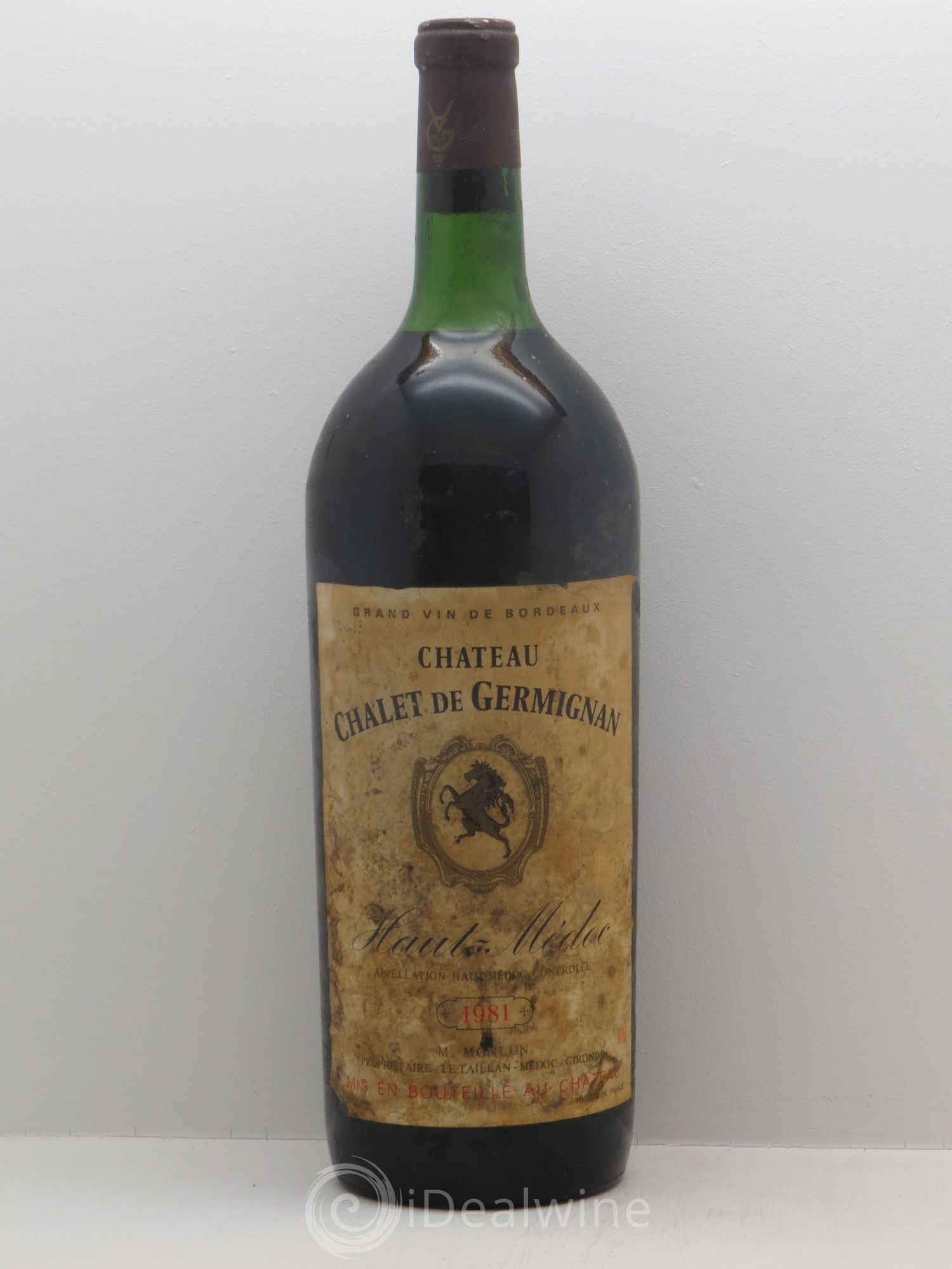 Haut Médoc Chalet de Germignan 1981 - Posten von 1 Magnum - 0