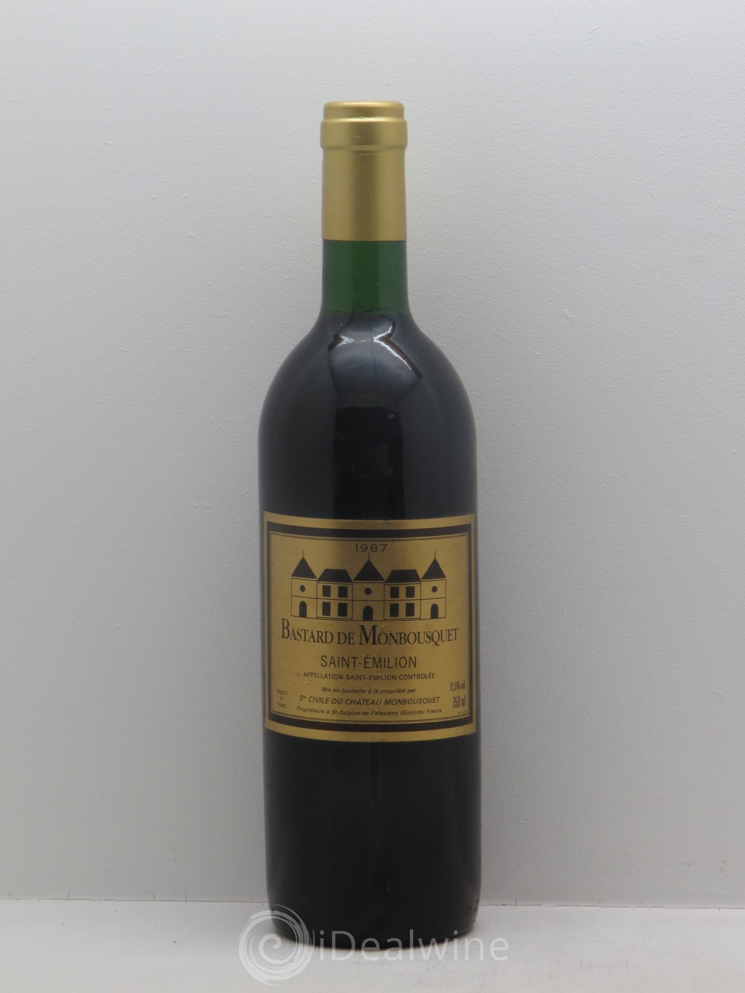 Saint-Émilion Bastard de Montbousquet 1987 - Posten von 1 Flasche - 0