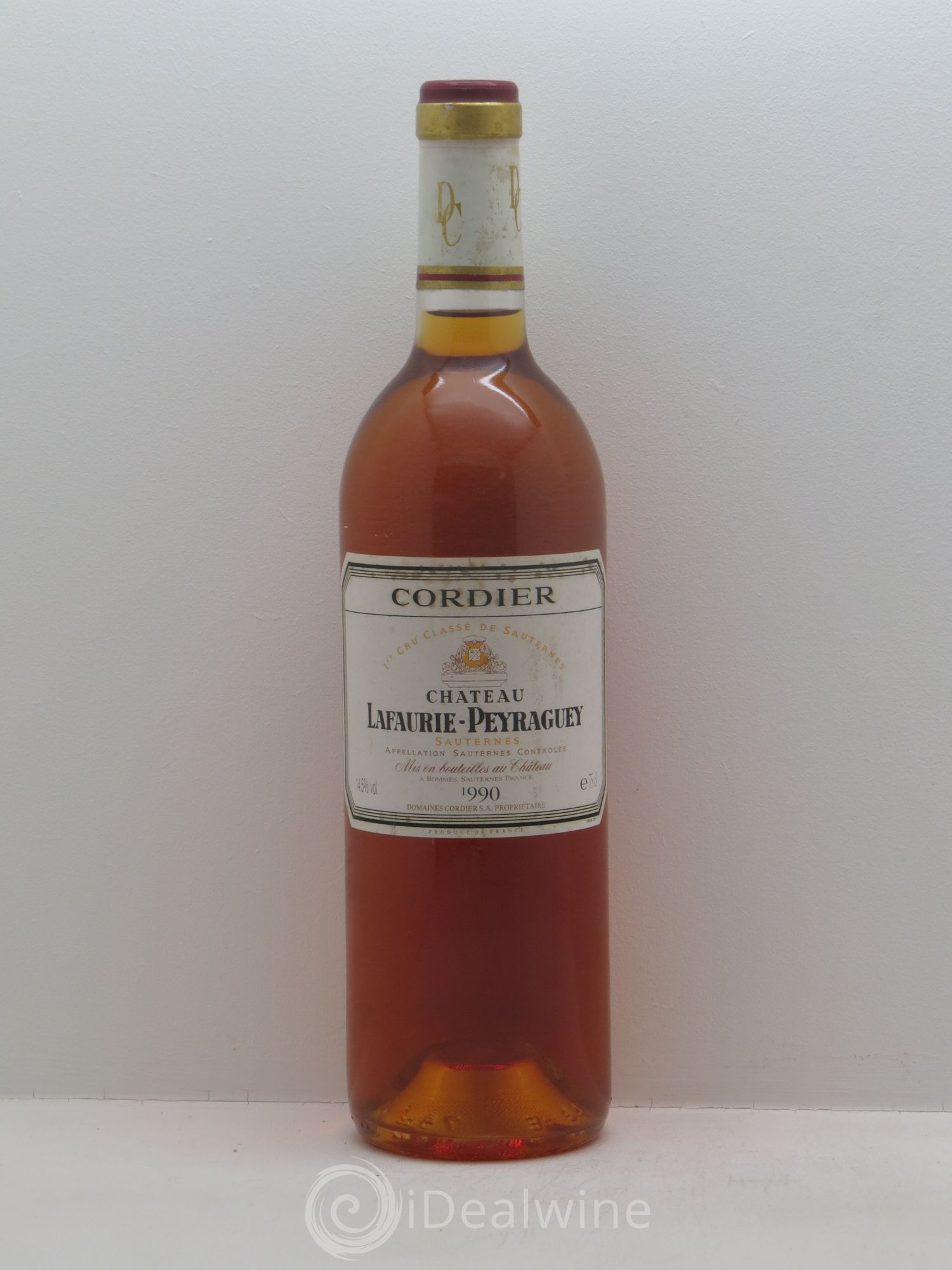 Château Lafaurie-Peyraguey 1er Grand Cru Classé 1990 - Lotto di 1 bottiglia - 0