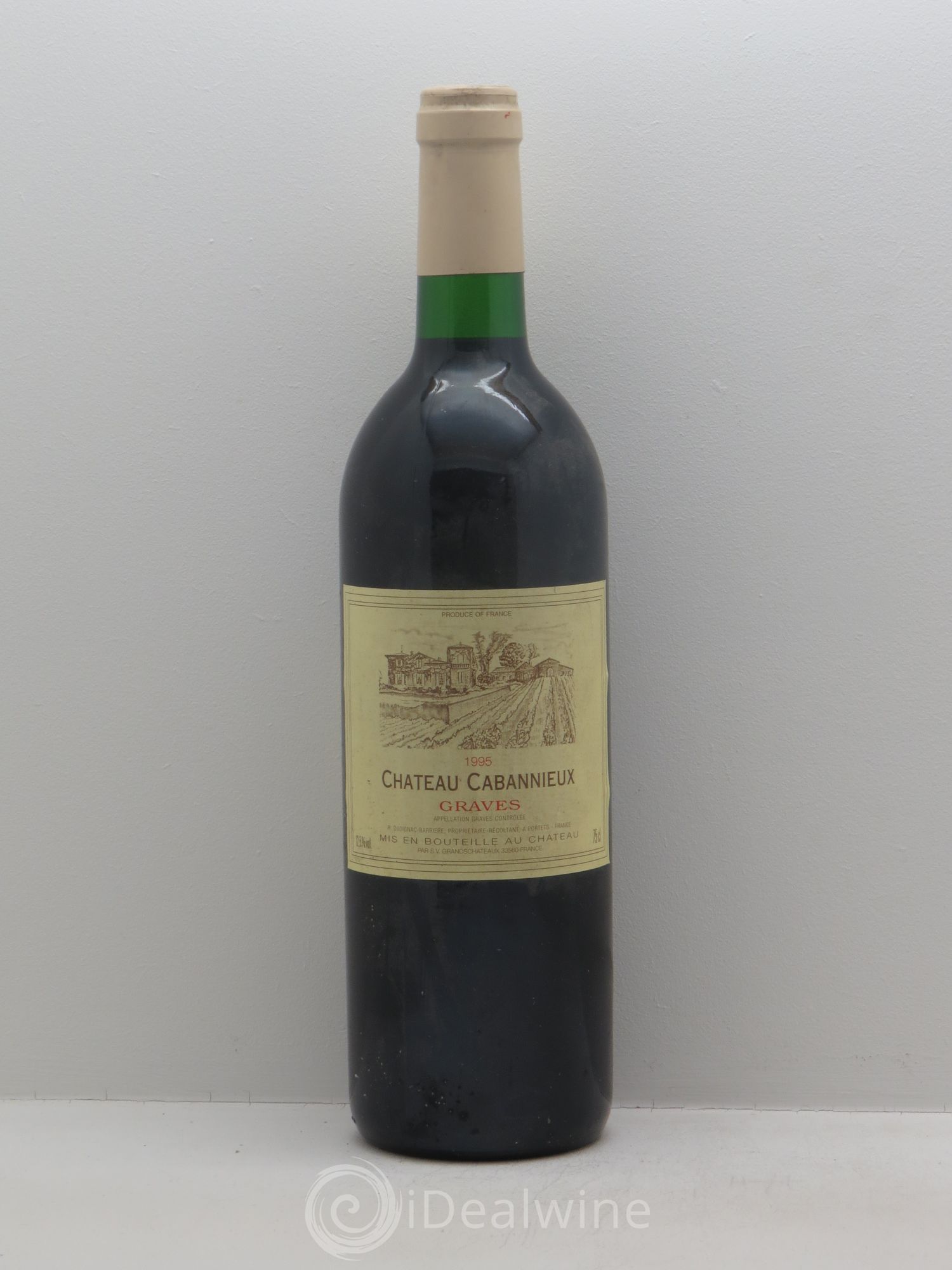 Graves Cabannieux 1995 - Posten von 1 Flasche - 0