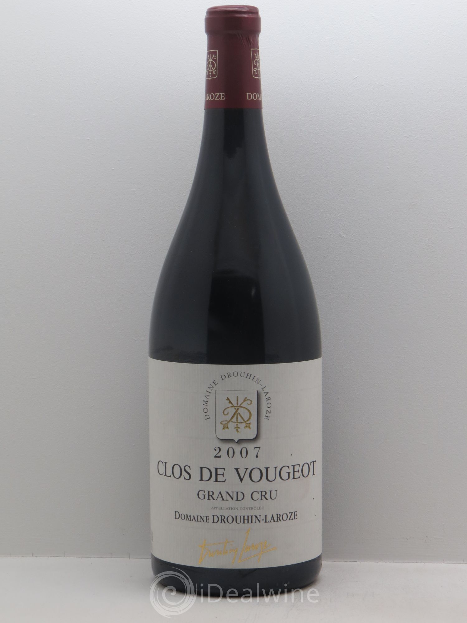 Clos de Vougeot Grand Cru Domaine Drouhin-Laroze 2007 - Lot de 1 magnum - 0