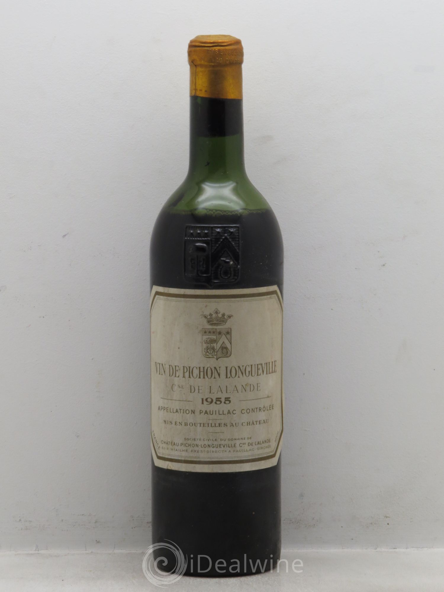 Château Pichon Longueville Comtesse de Lalande 2ème Grand Cru Classé 1955 - Lot de 1 bouteille - 0
