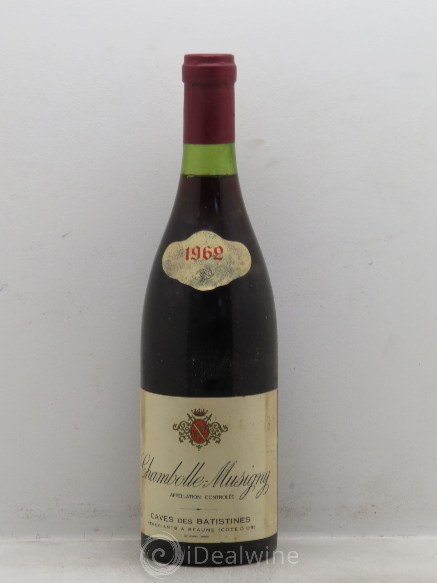 Chambolle-Musigny Cave des Batistines 1962 - Posten von 1 Flasche - 0