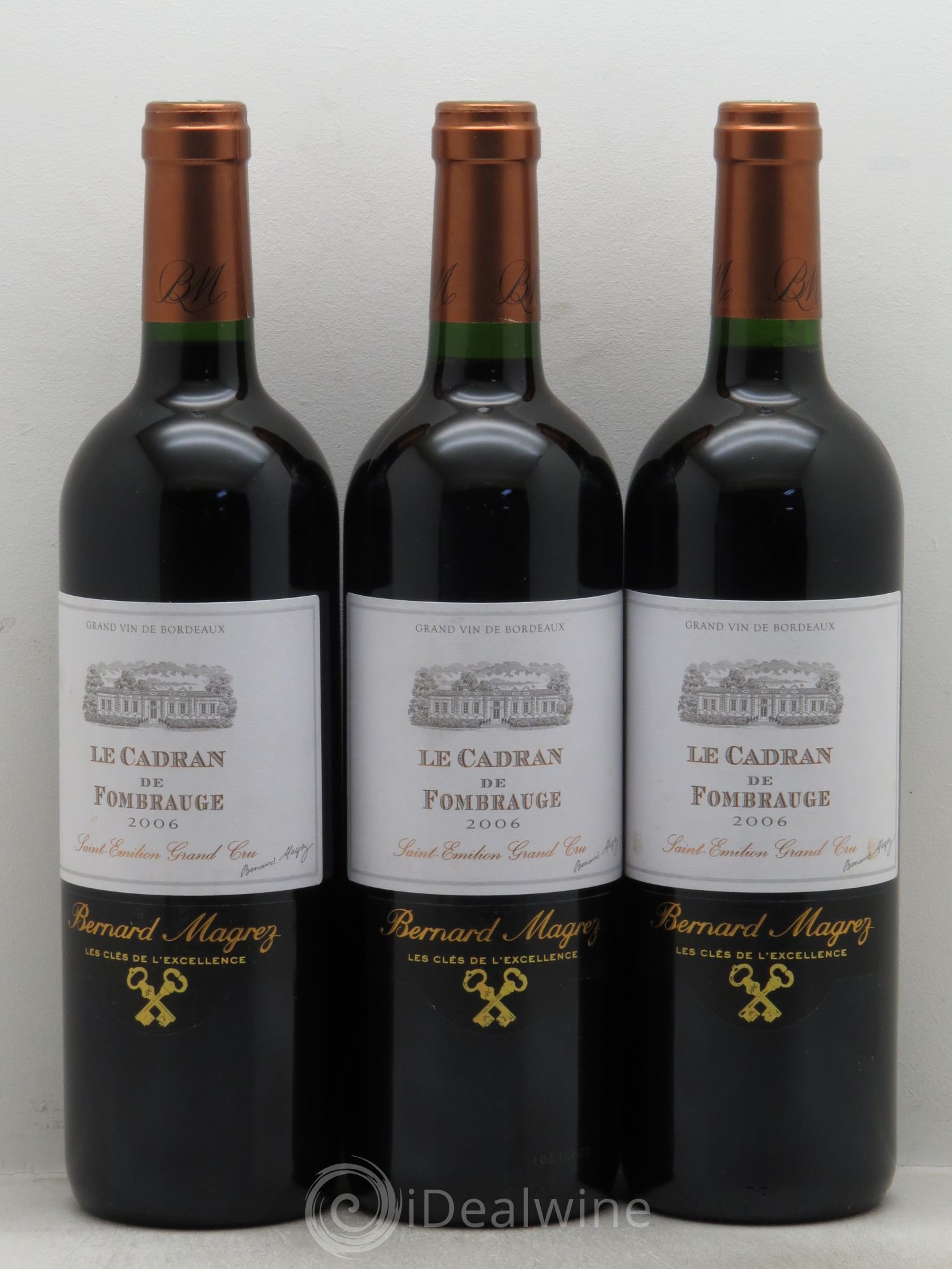 Château Fombrauge Grand Cru Classé Cuvée le Cadran 2006 - Lot de 3 bouteilles - 0