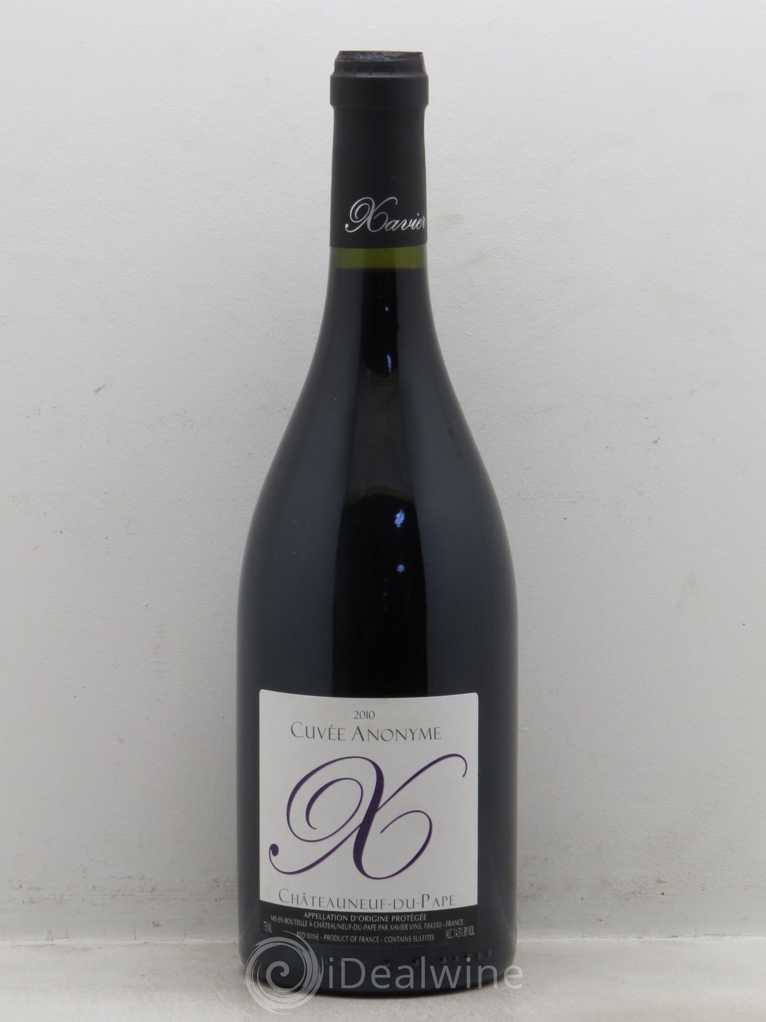Châteauneuf-du-Pape Cuvée Anonyme Xavier Vignon 2010 - Posten von 6 Flaschen - 0