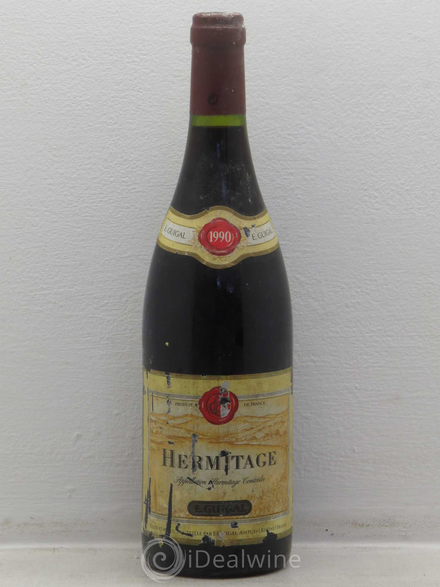 Hermitage Guigal 1990 - Lot de 1 bouteille - 0
