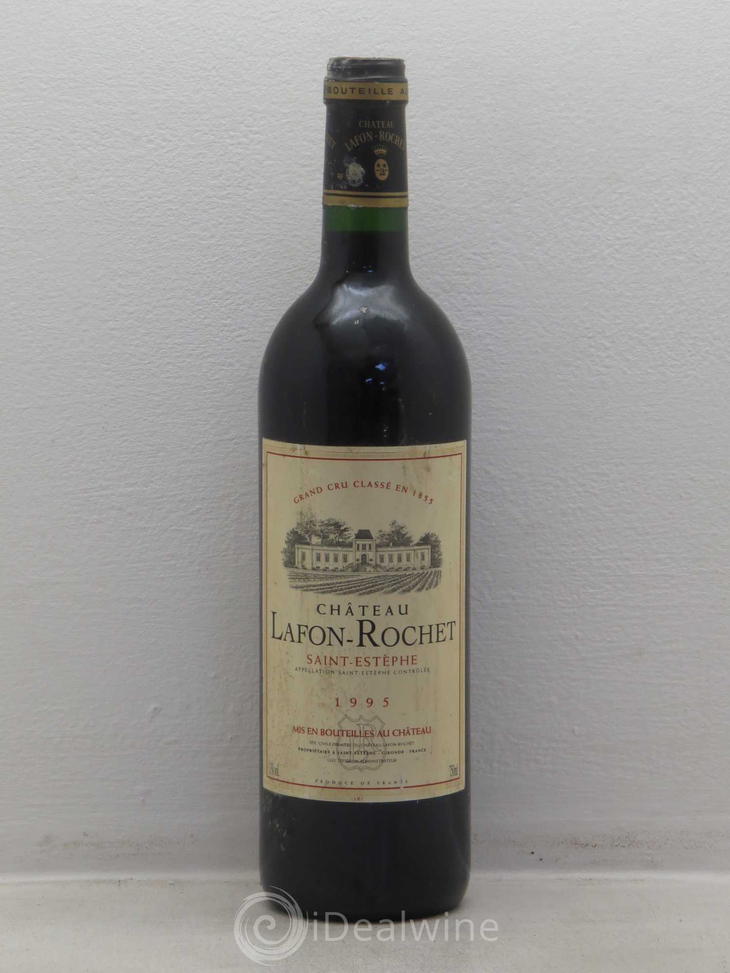 Château Lafon Rochet 4ème Grand Cru Classé 1995 - Lot de 1 bouteille - 0
