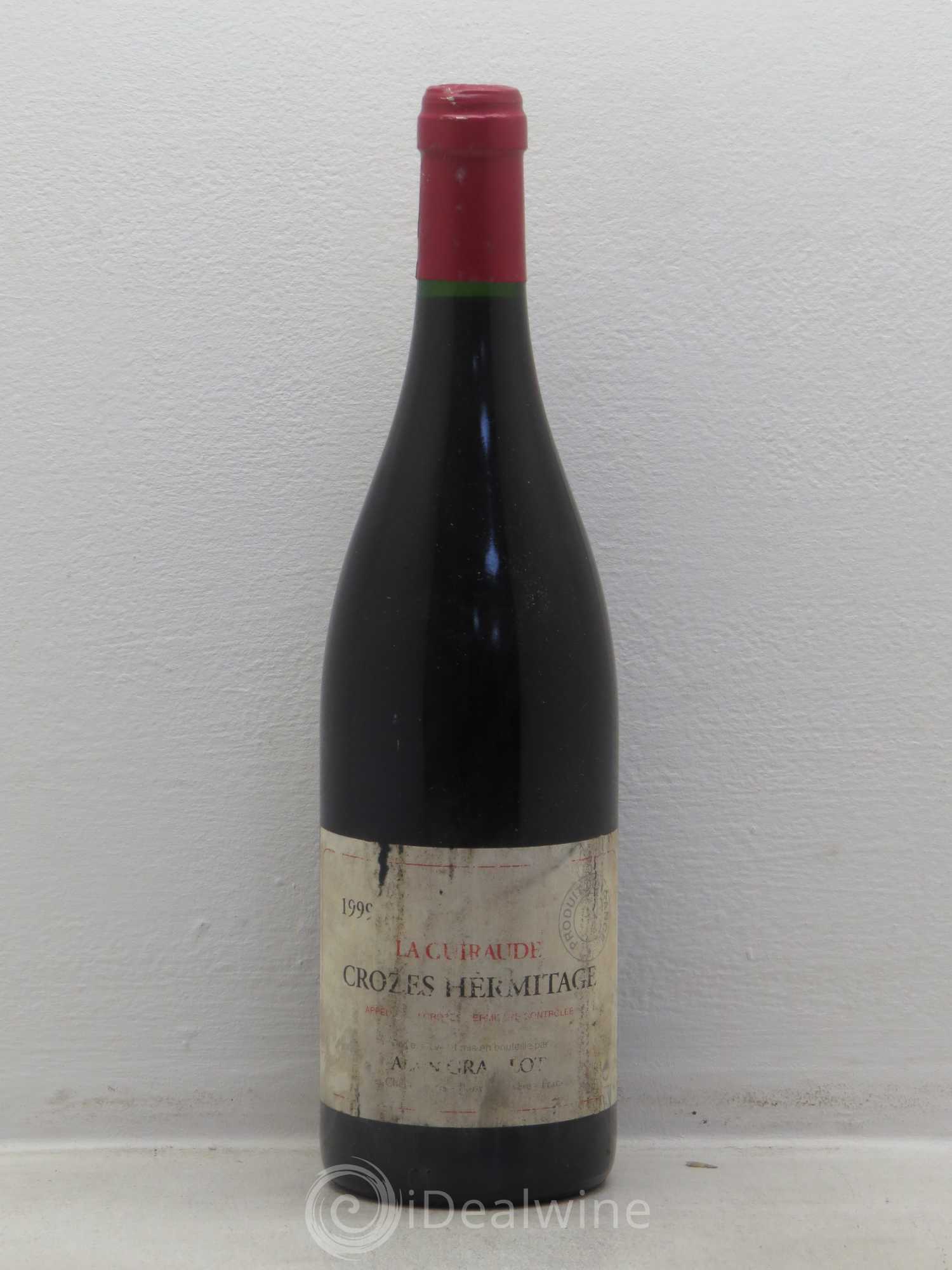 Crozes-Hermitage La Guiraude Domaine Graillot 1999 - Lot de 1 bouteille - 0