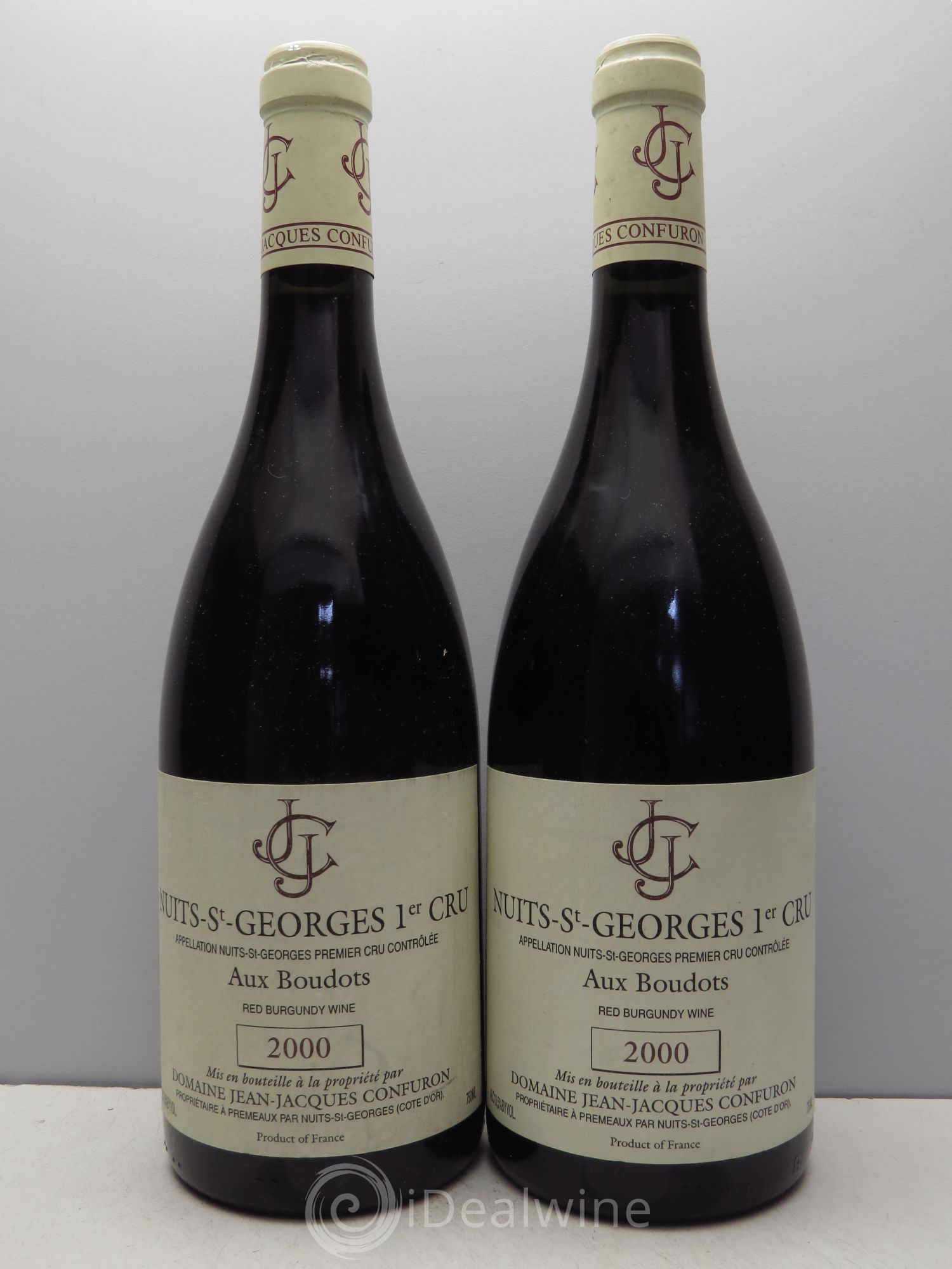 Nuits-Saint-Georges 1er Cru 2000 - Lot de 2 bouteilles - 0
