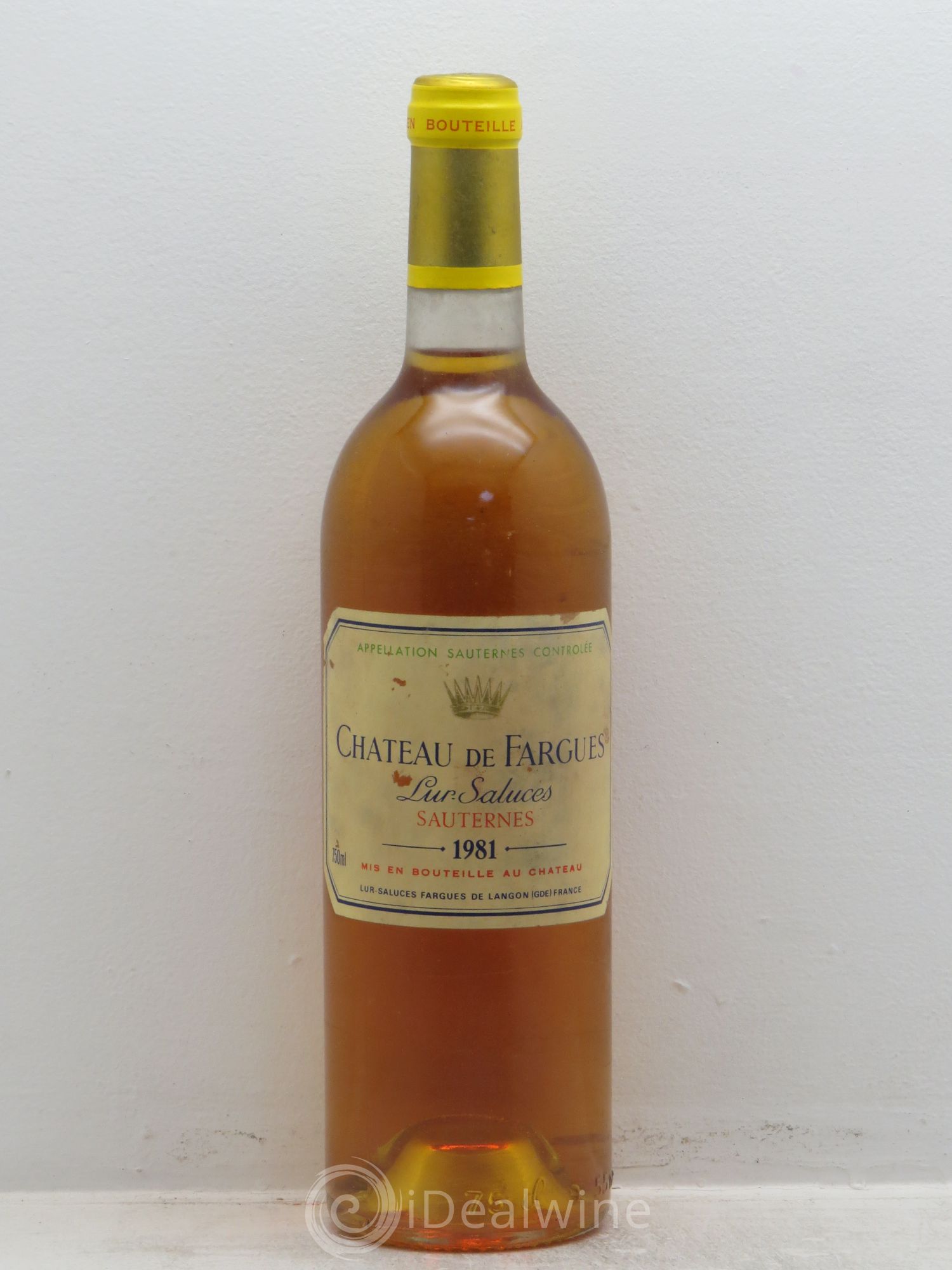 Château de Fargues 1981 - Lotto di 1 bottiglia - 0