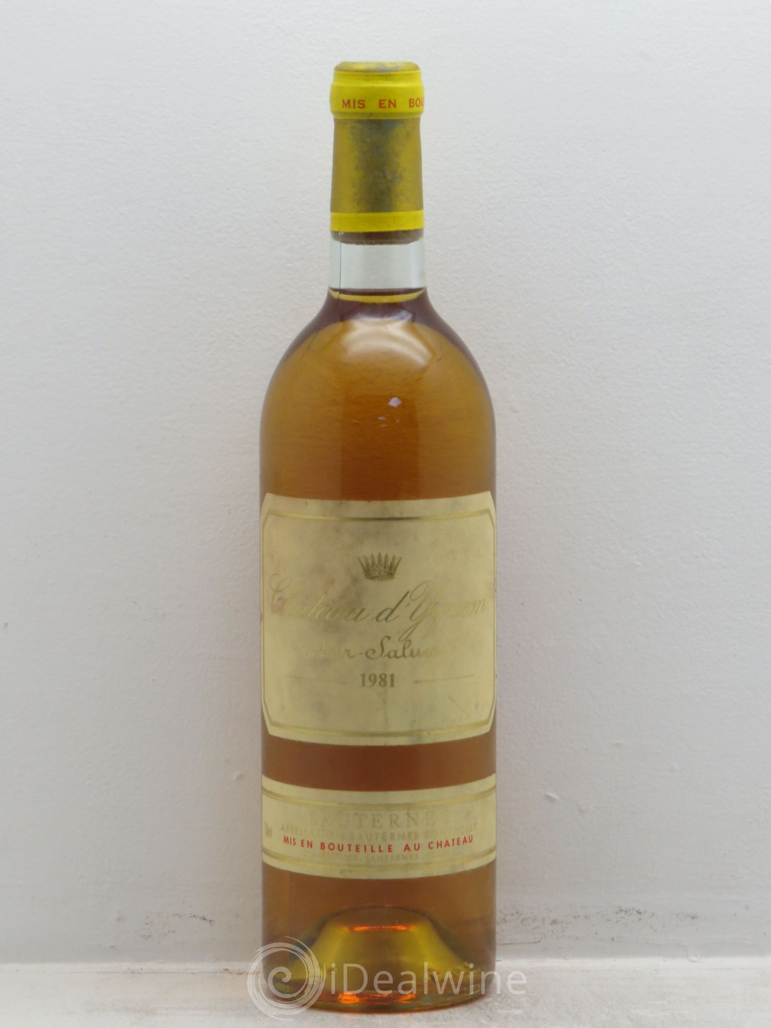Château d' Yquem 1er Cru Classé Supérieur 1981 - Lotto di 1 bottiglia - 0
