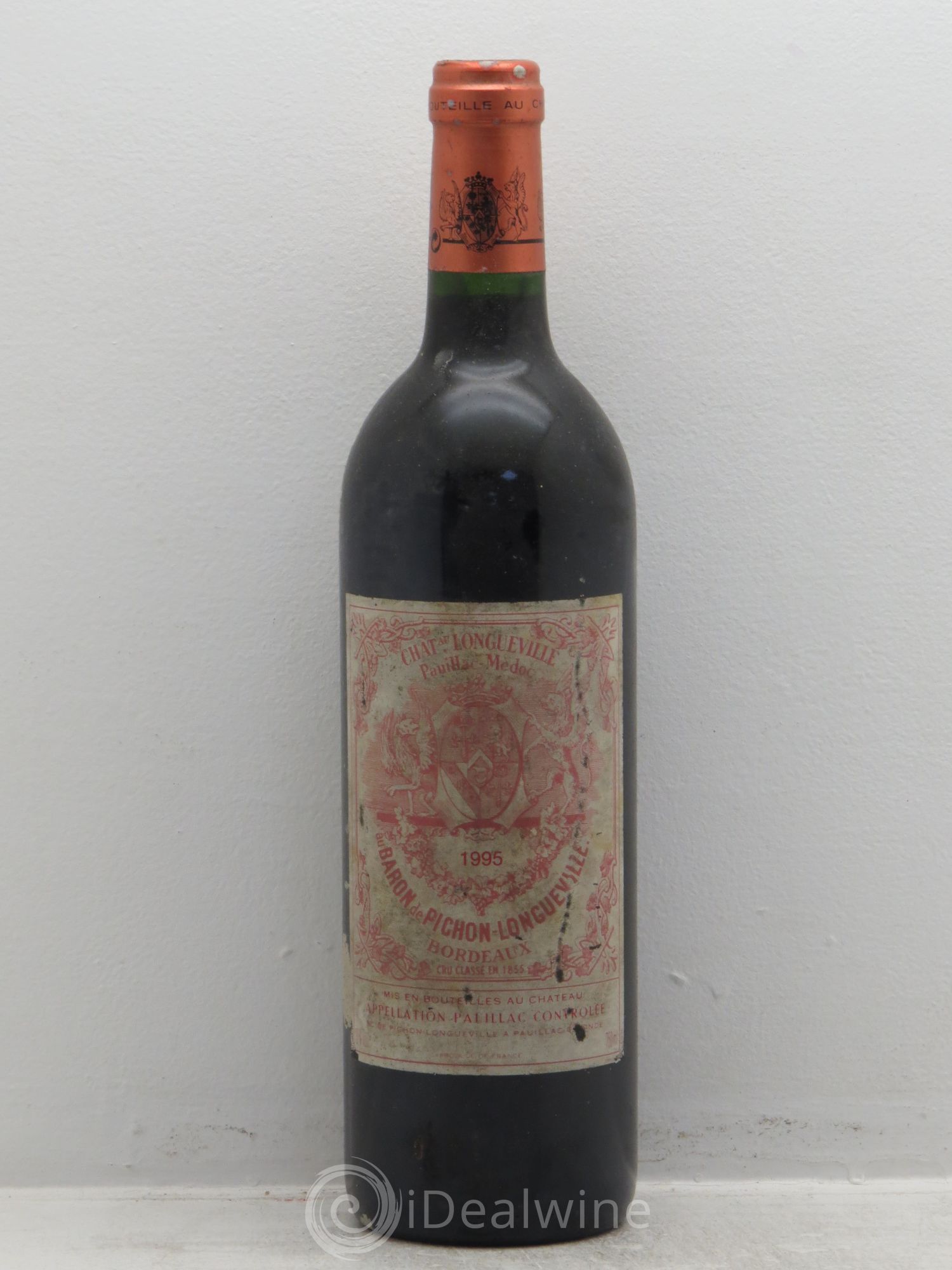 Pichon Longueville Baron 2ème Grand Cru Classé 1995 - Lot de 1 bouteille - 0