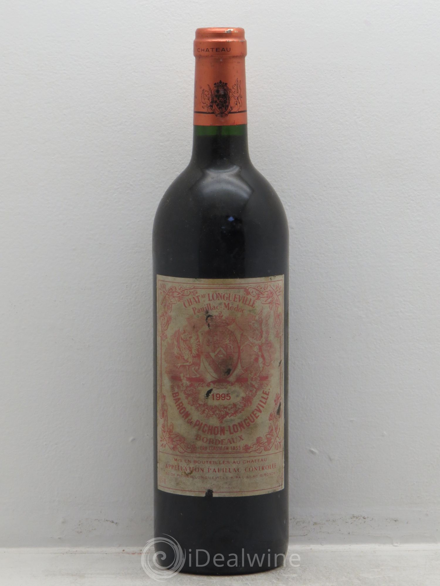 Pichon Longueville Baron 2ème Grand Cru Classé 1995 - Lot de 1 bouteille - 0