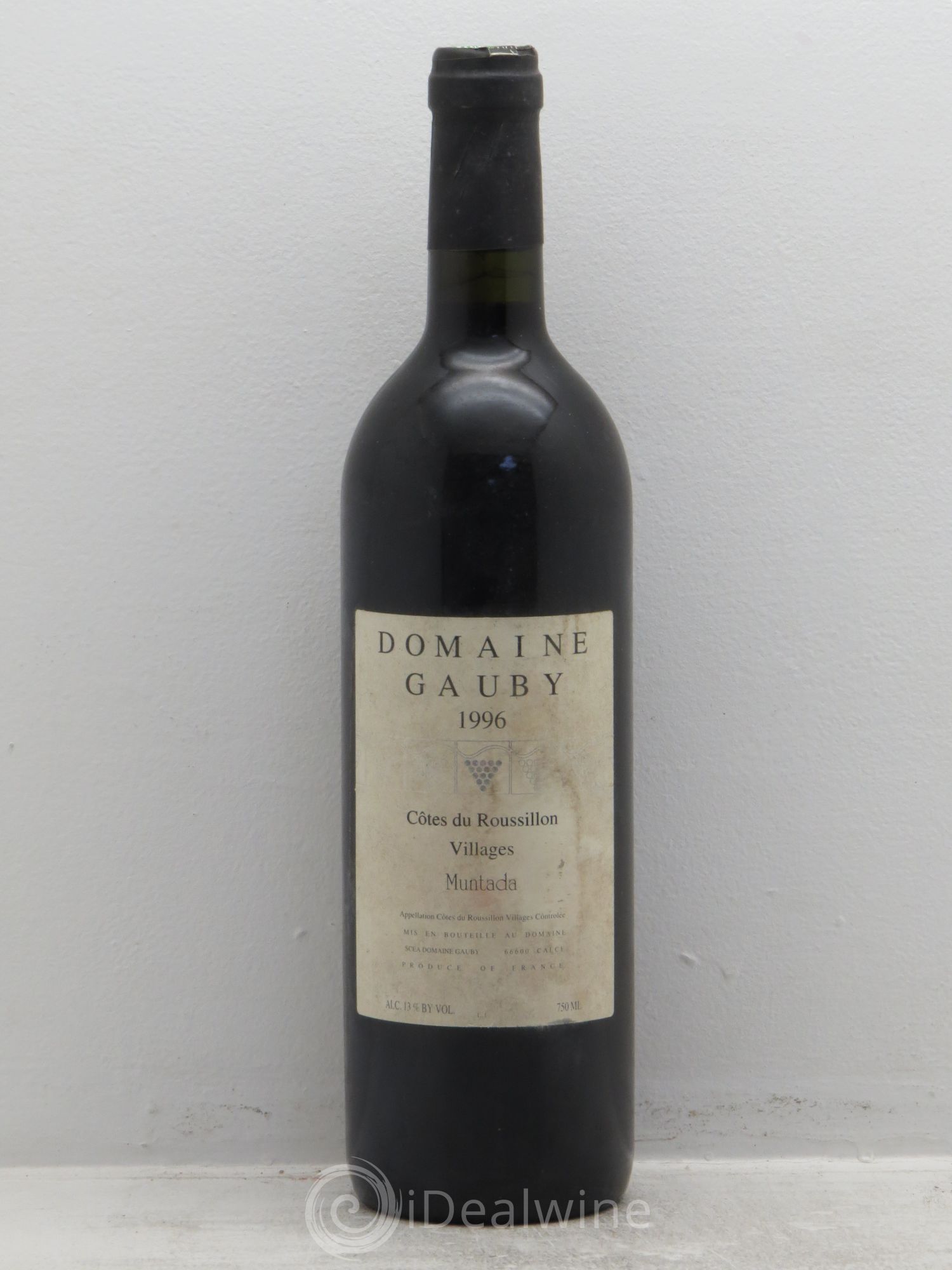 Côtes Catalanes (anciennement Côtes du Roussillon Villages) La Muntada Gauby (Domaine) 1996 - Lot de 1 bouteille - 0