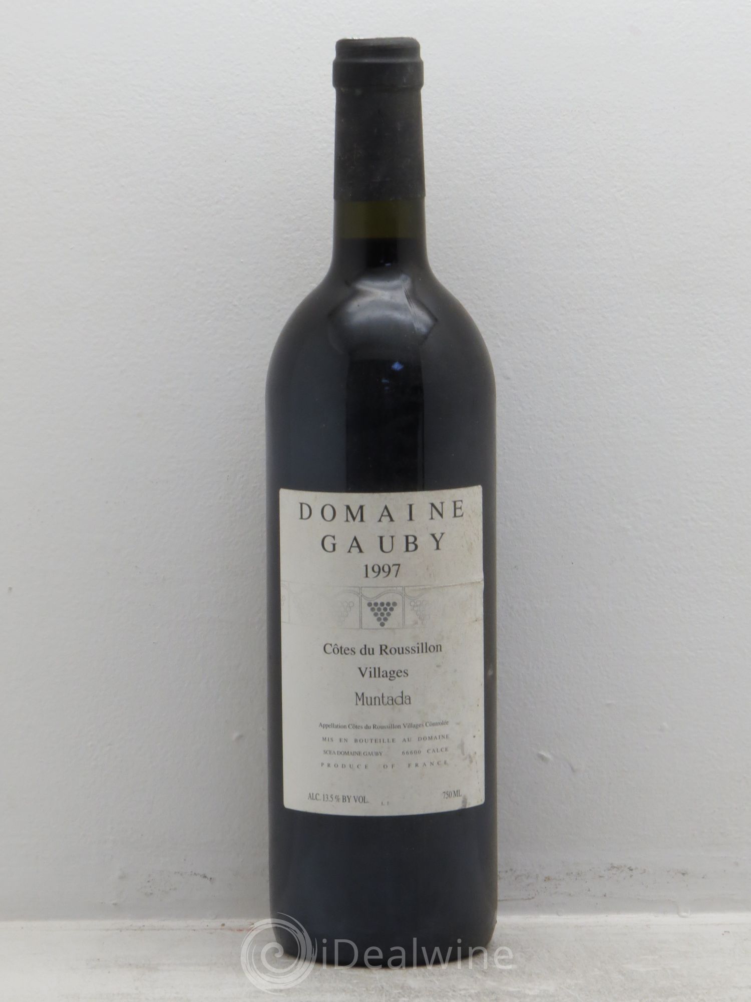 Côtes Catalanes (anciennement Côtes du Roussillon Villages) La Muntada Gauby (Domaine) 1997 - Lot de 1 bouteille - 0
