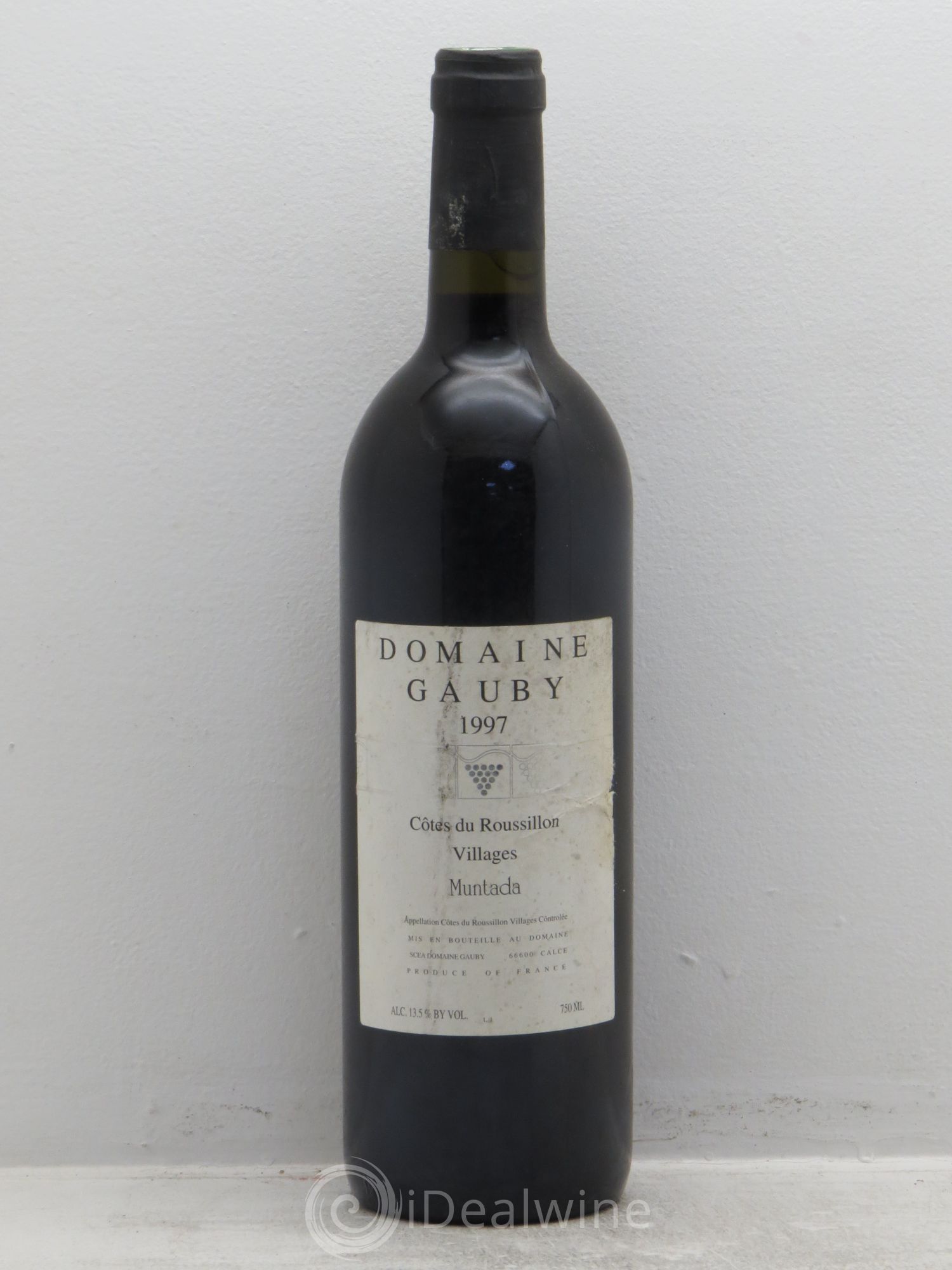Côtes Catalanes (anciennement Côtes du Roussillon Villages) La Muntada Gauby (Domaine) 1997 - Lot de 1 bouteille - 0