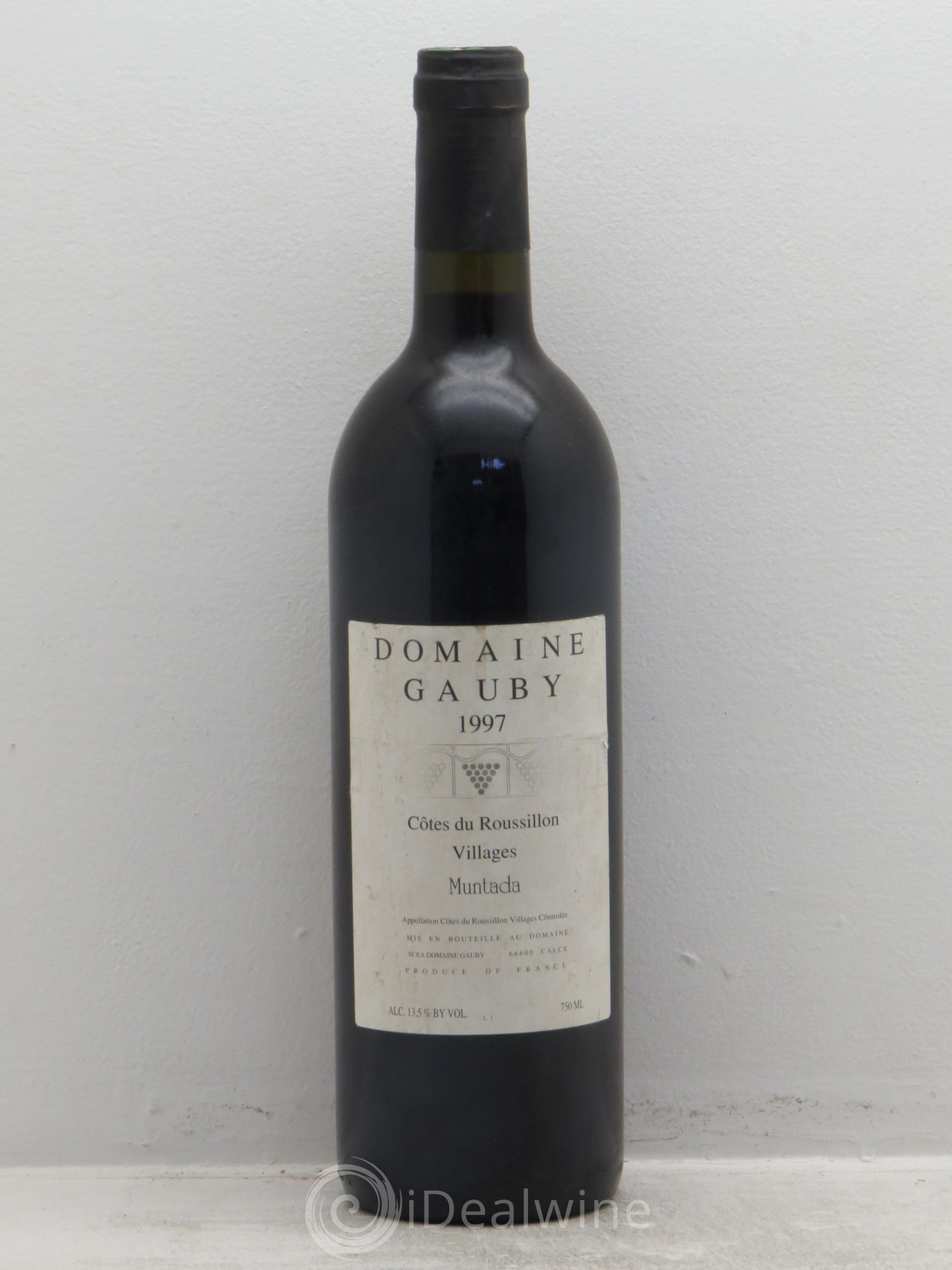 Côtes Catalanes (anciennement Côtes du Roussillon Villages) La Muntada Gauby (Domaine) 1997 - Lot de 1 bouteille - 0