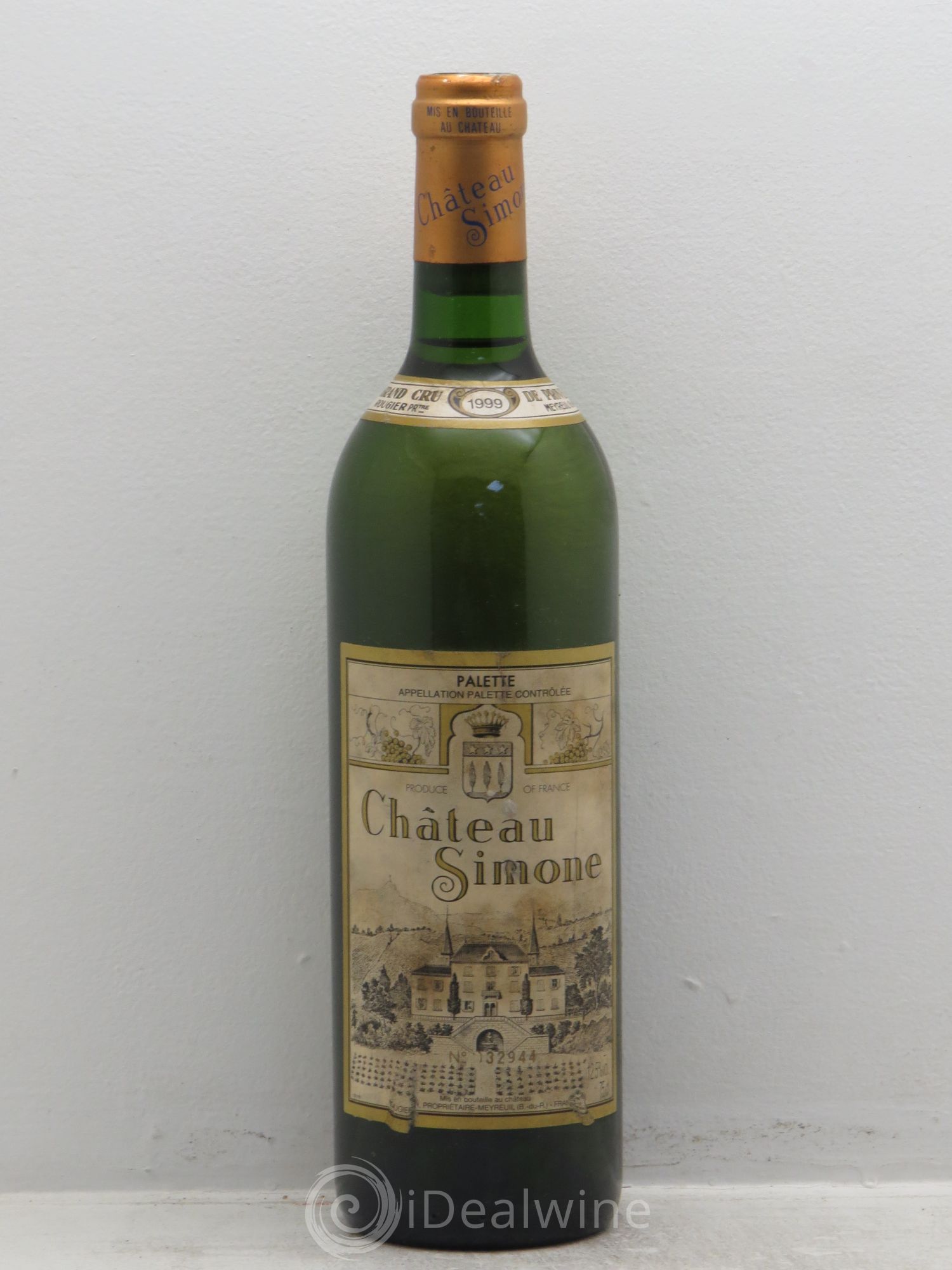 Palette Château Simone Famille Rougier 1999 - Lot de 1 bouteille - 0
