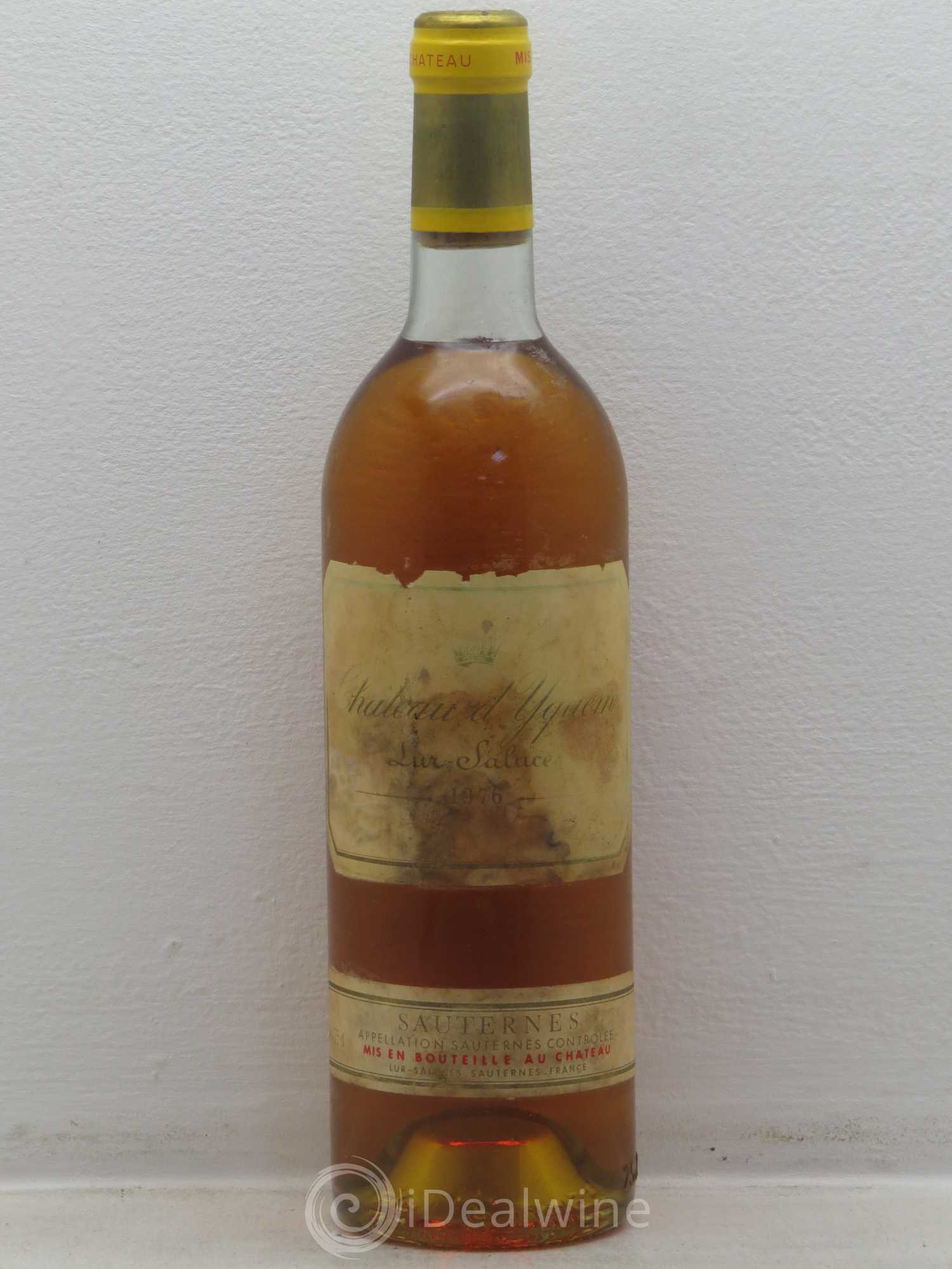 Château d' Yquem 1er Cru Classé Supérieur 1976 - Lotto di 1 bottiglia - 0