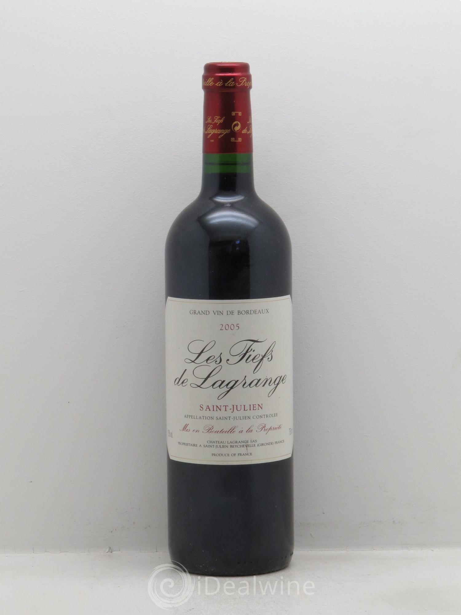 Les Fiefs de Lagrange Second Vin 2005 - Lot de 1 bouteille - 0