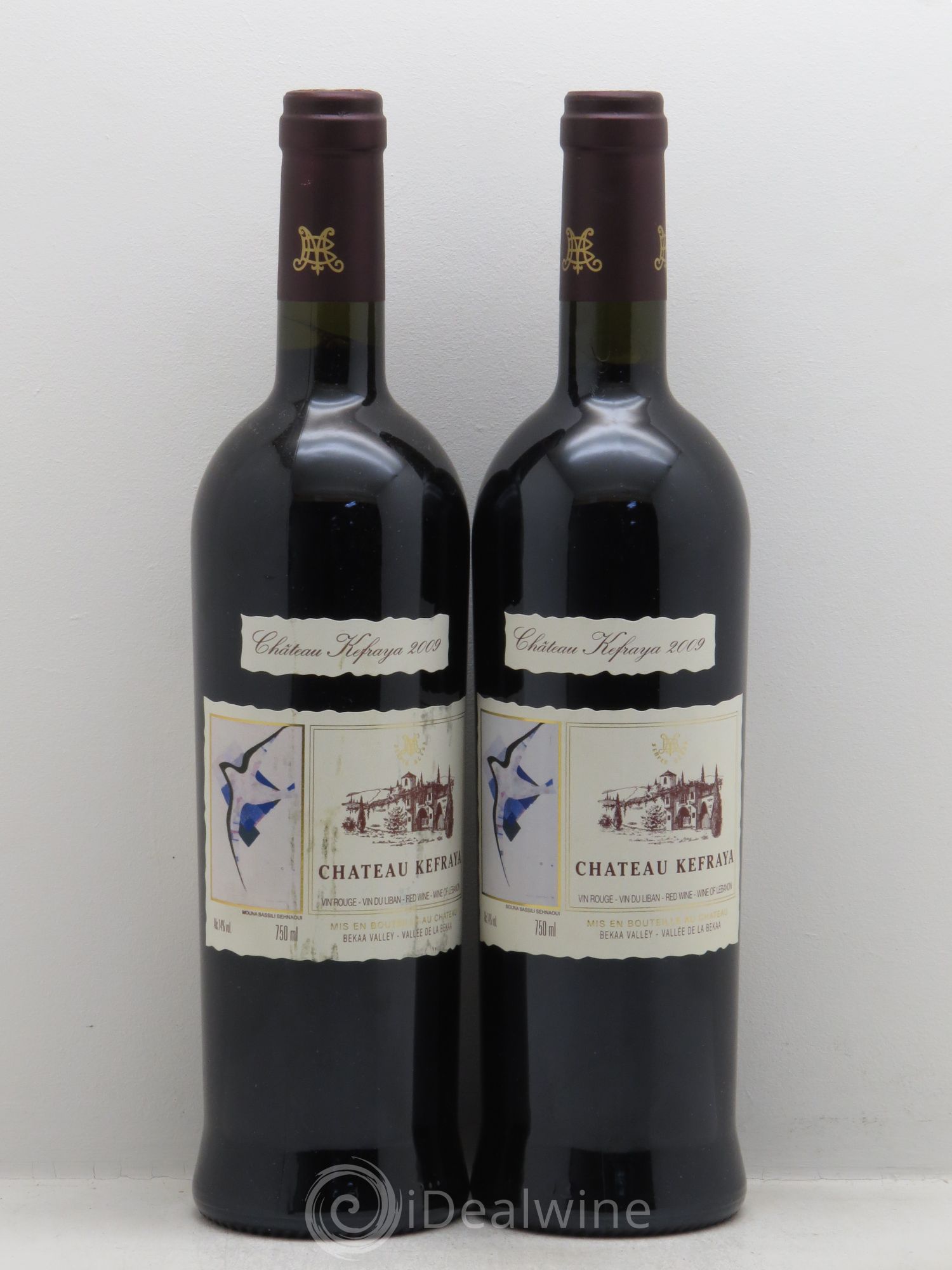 Liban Château Kefraya 2009 - Lot de 2 bouteilles - 0