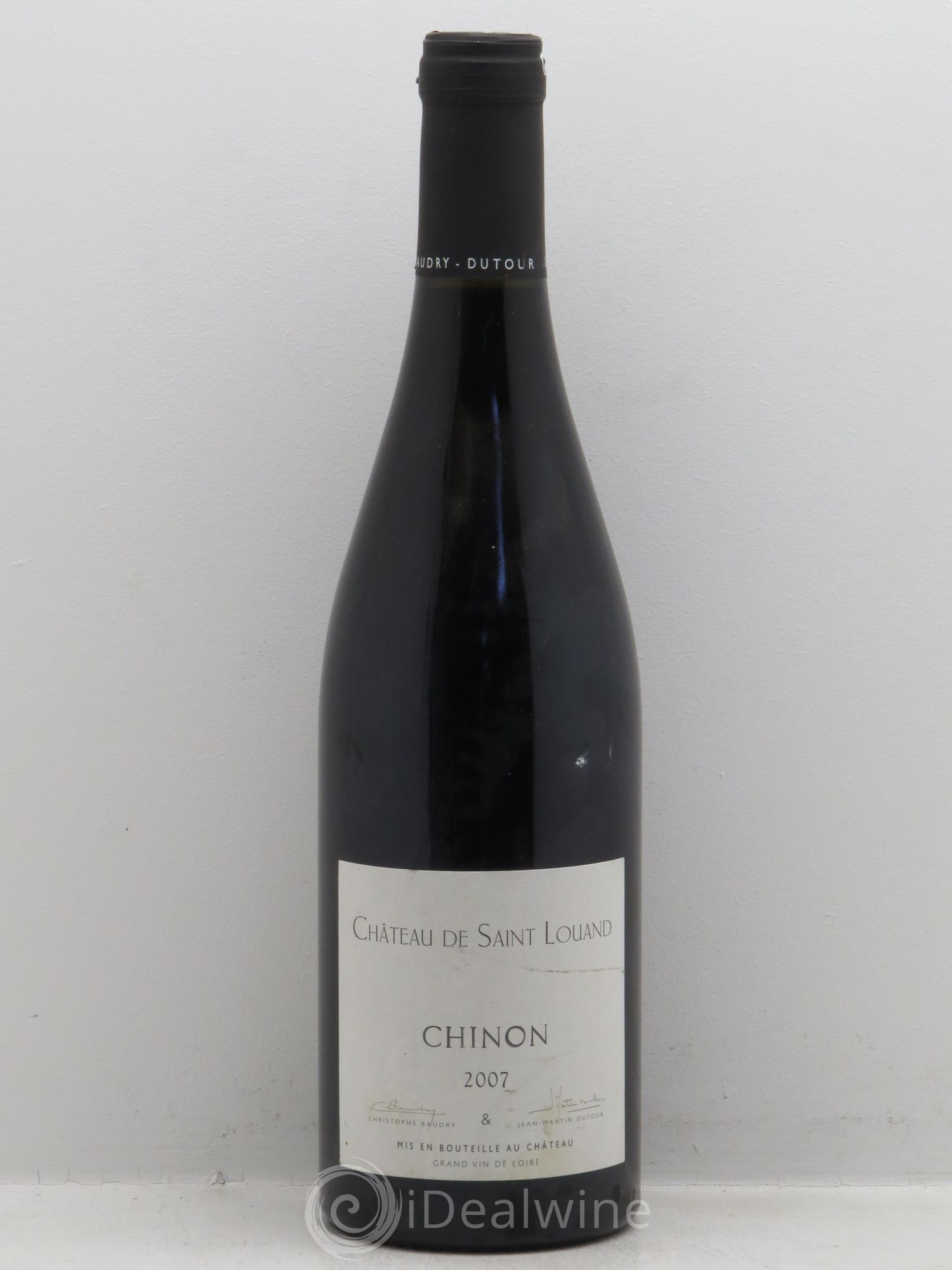 Chinon Château Saint Louan 2007 - Posten von 1 Flasche - 0