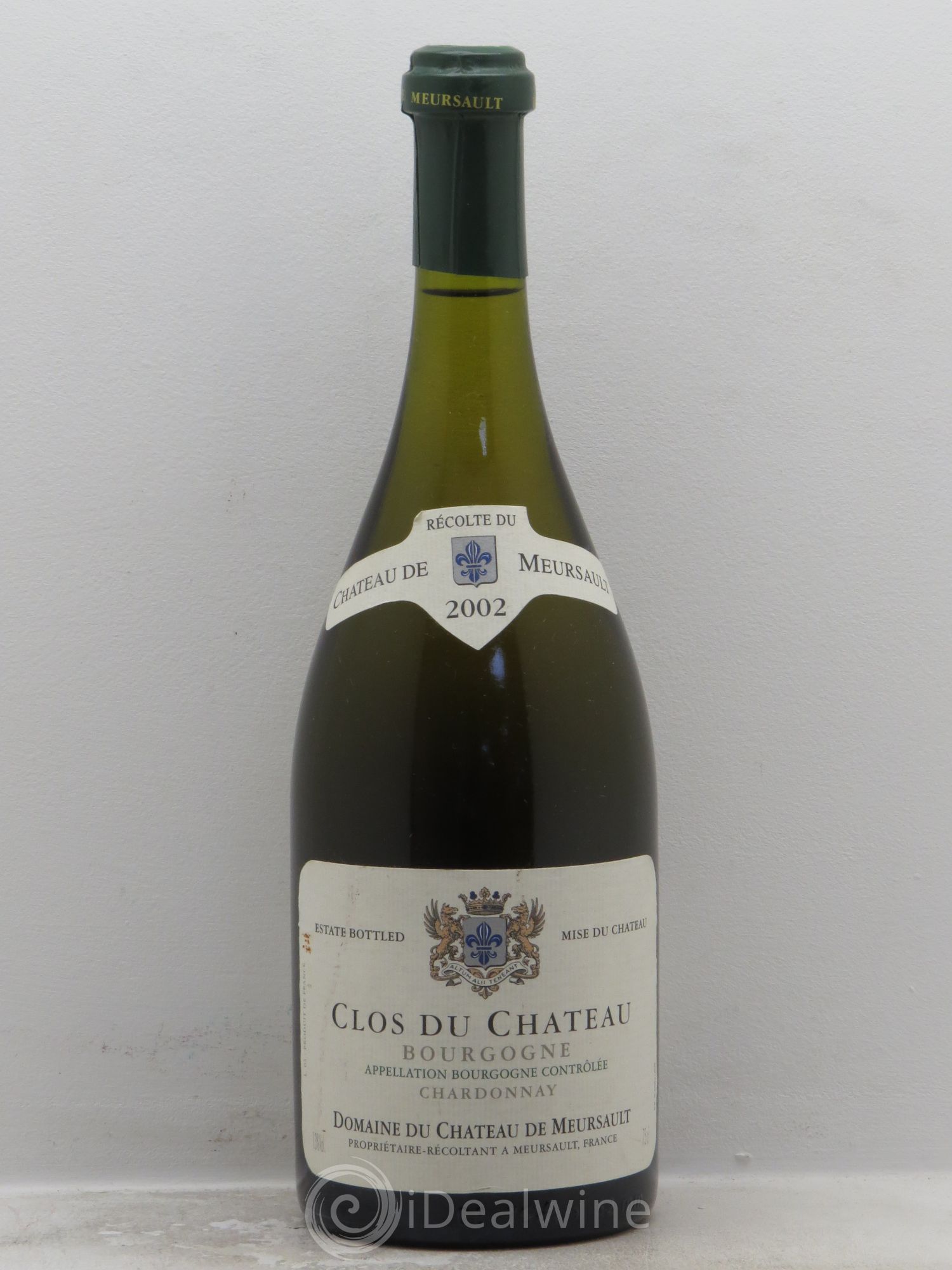 Bourgogne Clos du Château Chardonnay Domaine du Château de Meursault 2002 - Posten von 1 Flasche - 0