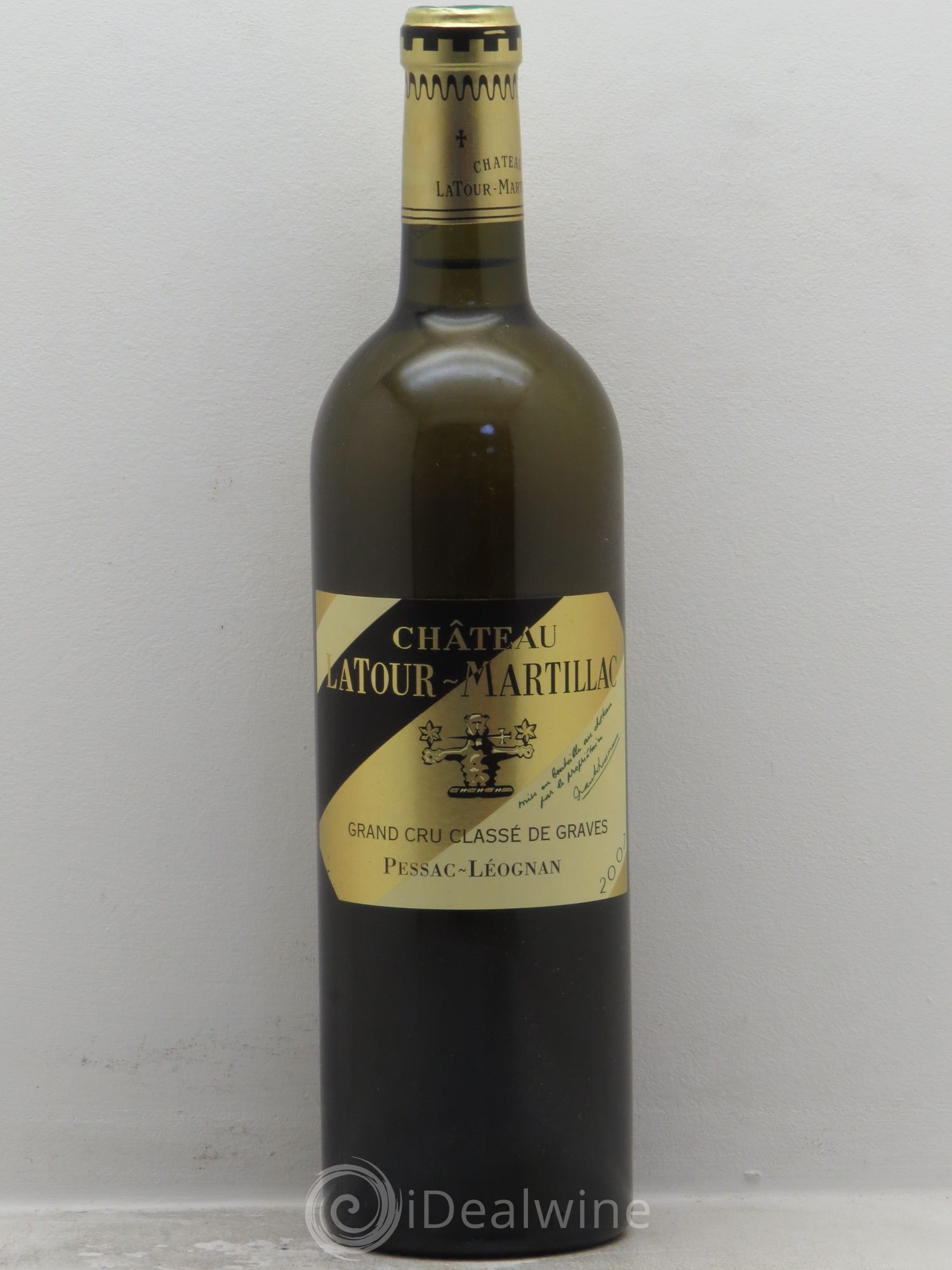 Château Latour-Martillac Cru Classé de Graves 2007 - Lot de 1 bouteille - 0
