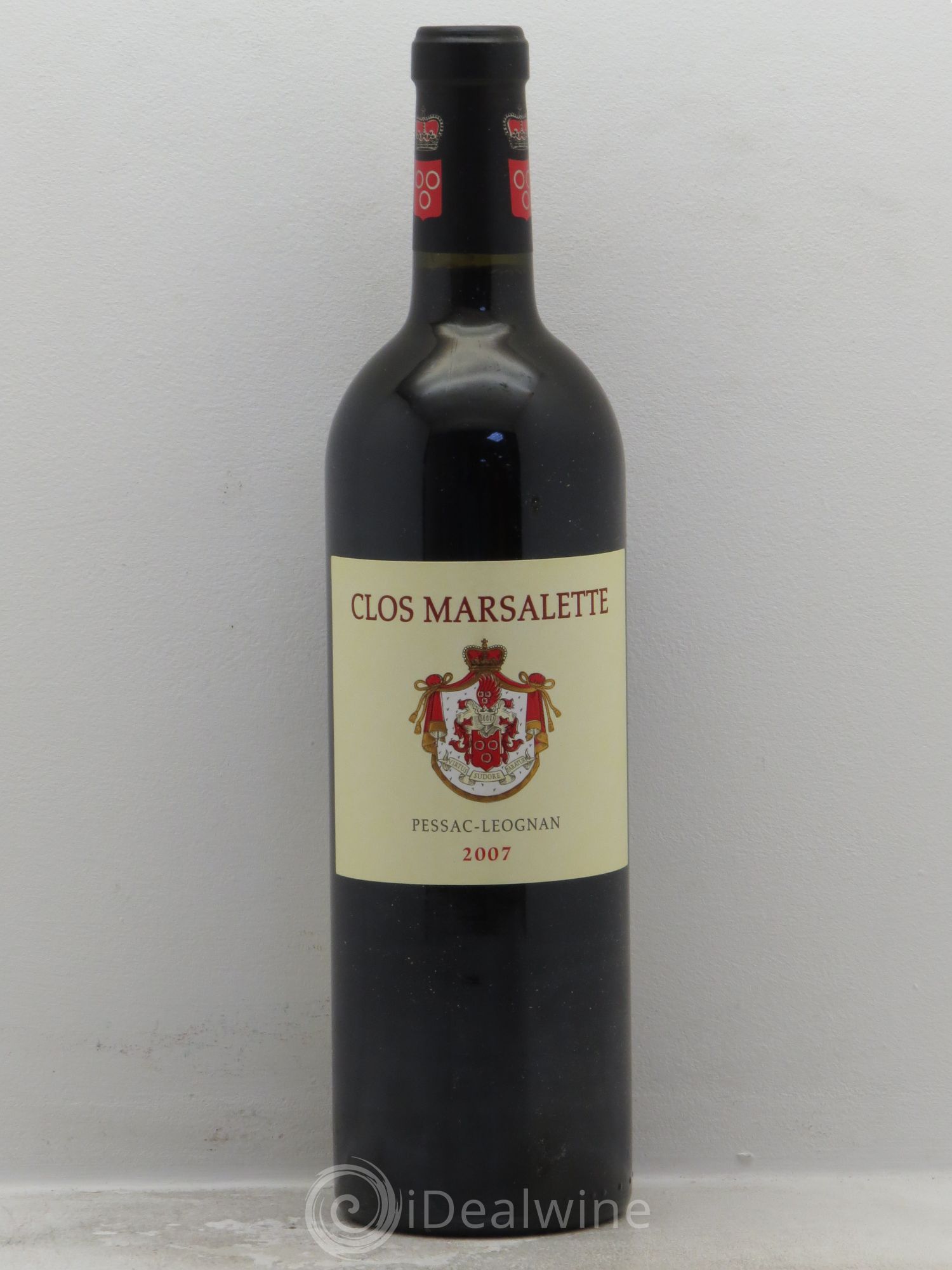 Pessac-Léognan Clos Marsalette 2007 - Lot de 1 bouteille - 0