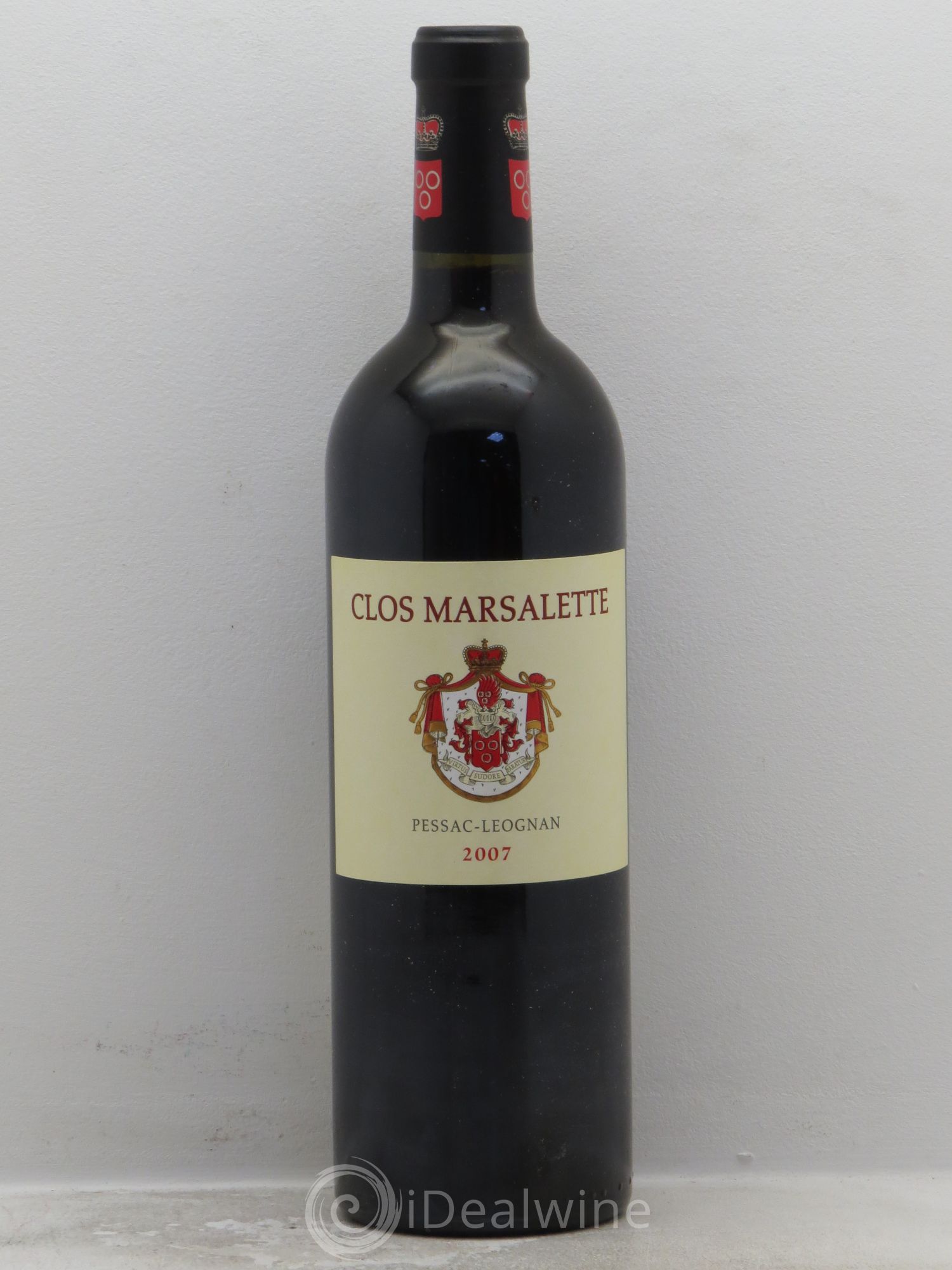 Pessac-Léognan Clos Marsalette 2007 - Posten von 1 Flasche - 0