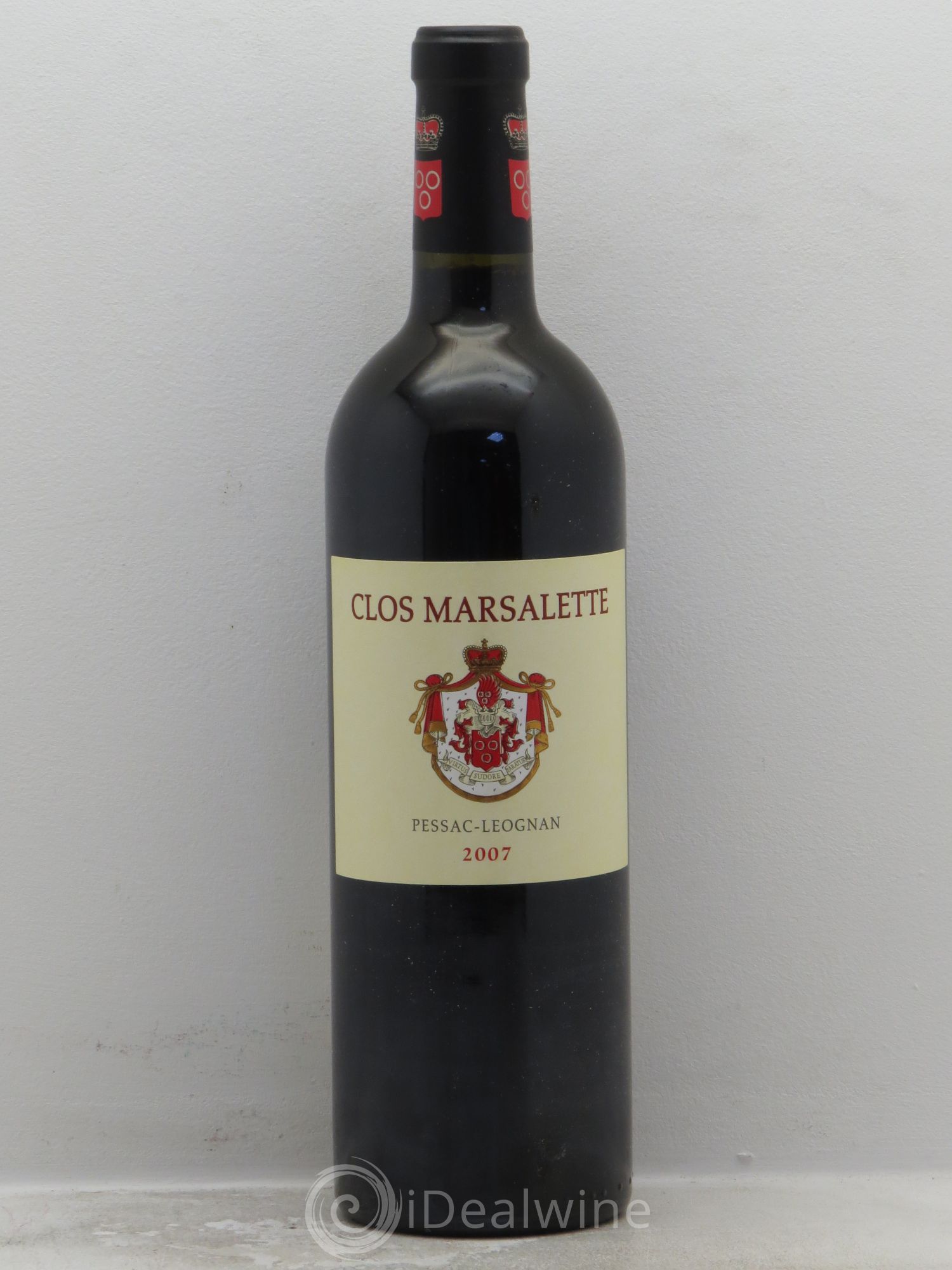 Pessac-Léognan Clos Marsalette 2007 - Posten von 1 Flasche - 0