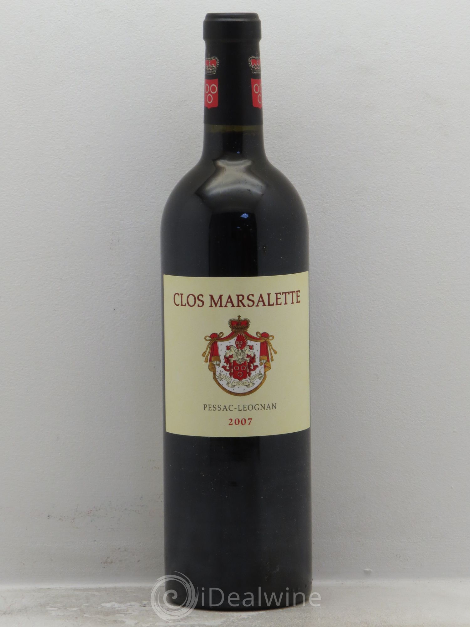 Pessac-Léognan Clos Marsalette 2007 - Posten von 1 Flasche - 0