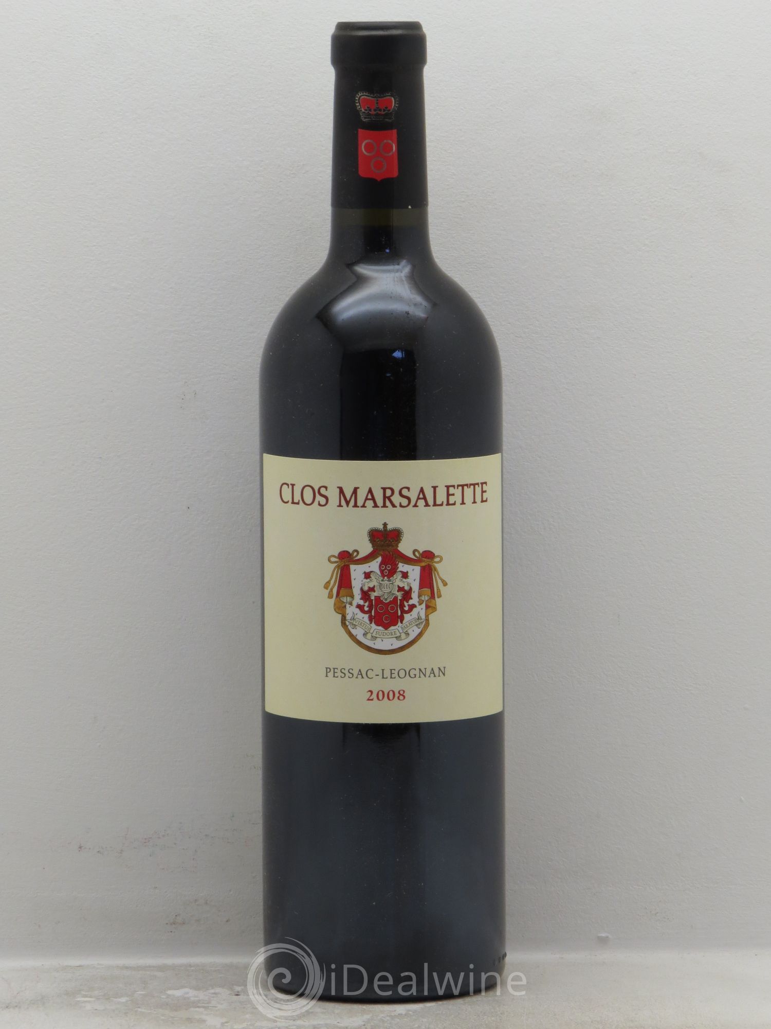Pessac-Léognan Clos Marsalette 2008 - Lot de 1 bouteille - 0