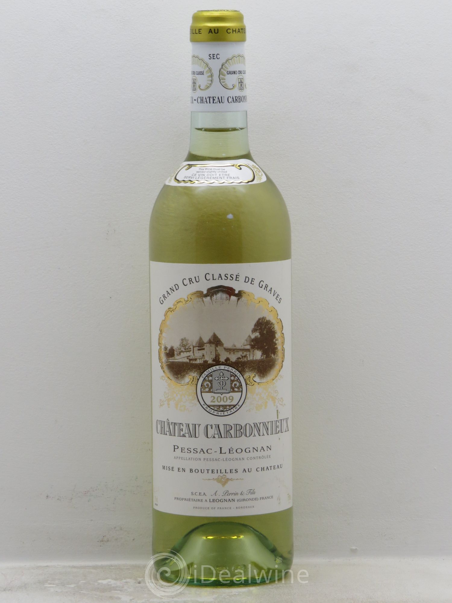 Château Carbonnieux Cru Classé de Graves 2009 - Lot de 1 bouteille - 0