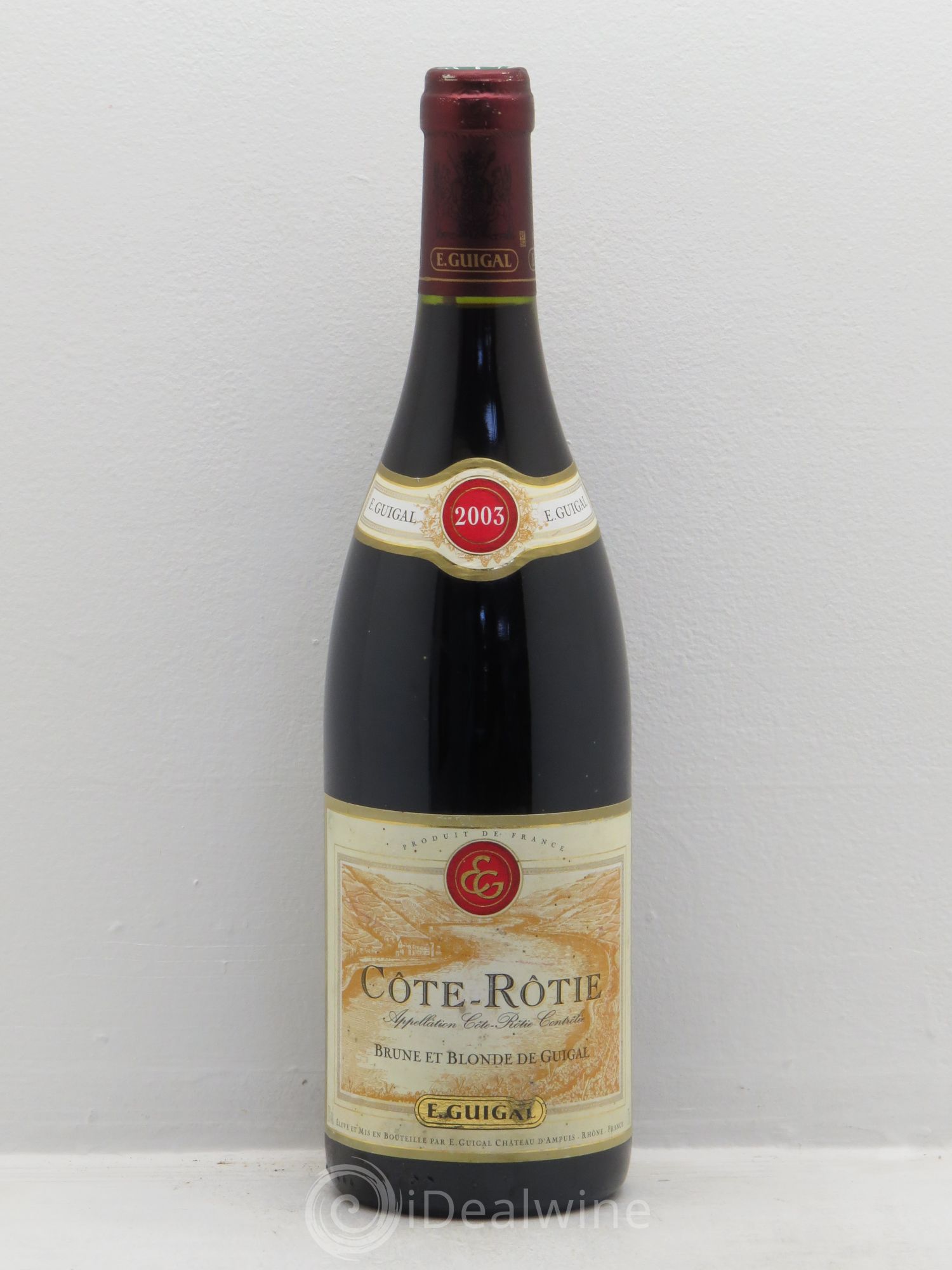 Côte-Rôtie Côtes Brune et Blonde Guigal 2003 - Lot de 1 bouteille - 0