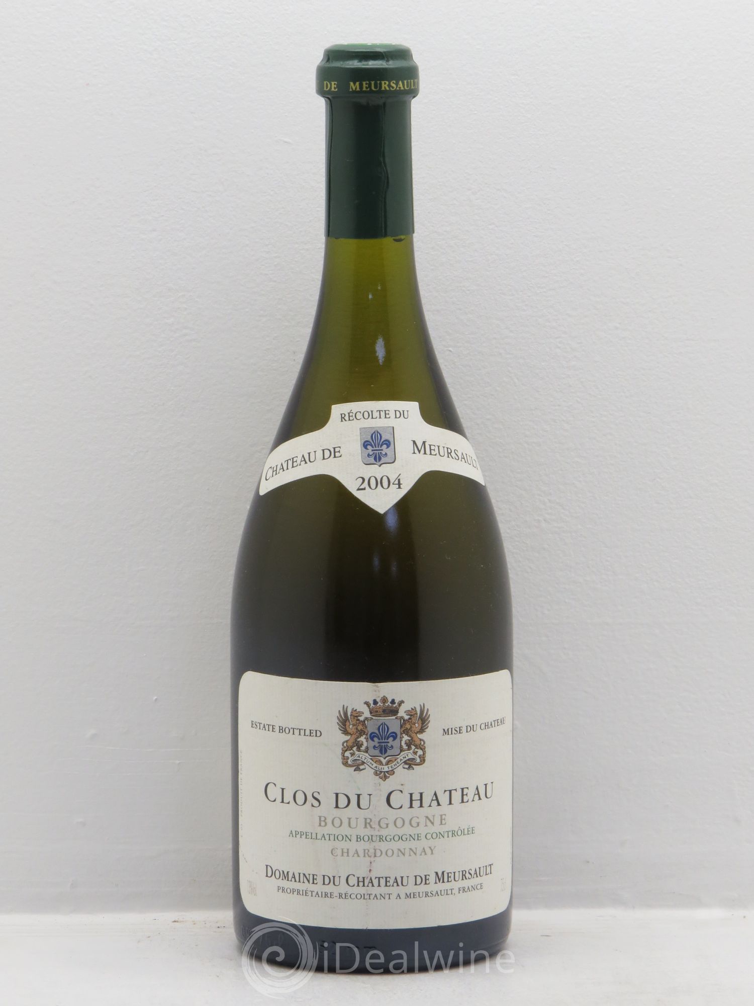 Bourgogne Chardonnay Le Clos du Château - Château de Meursault (sans prix de réserve) 2004 - Posten von 1 Flasche - 0